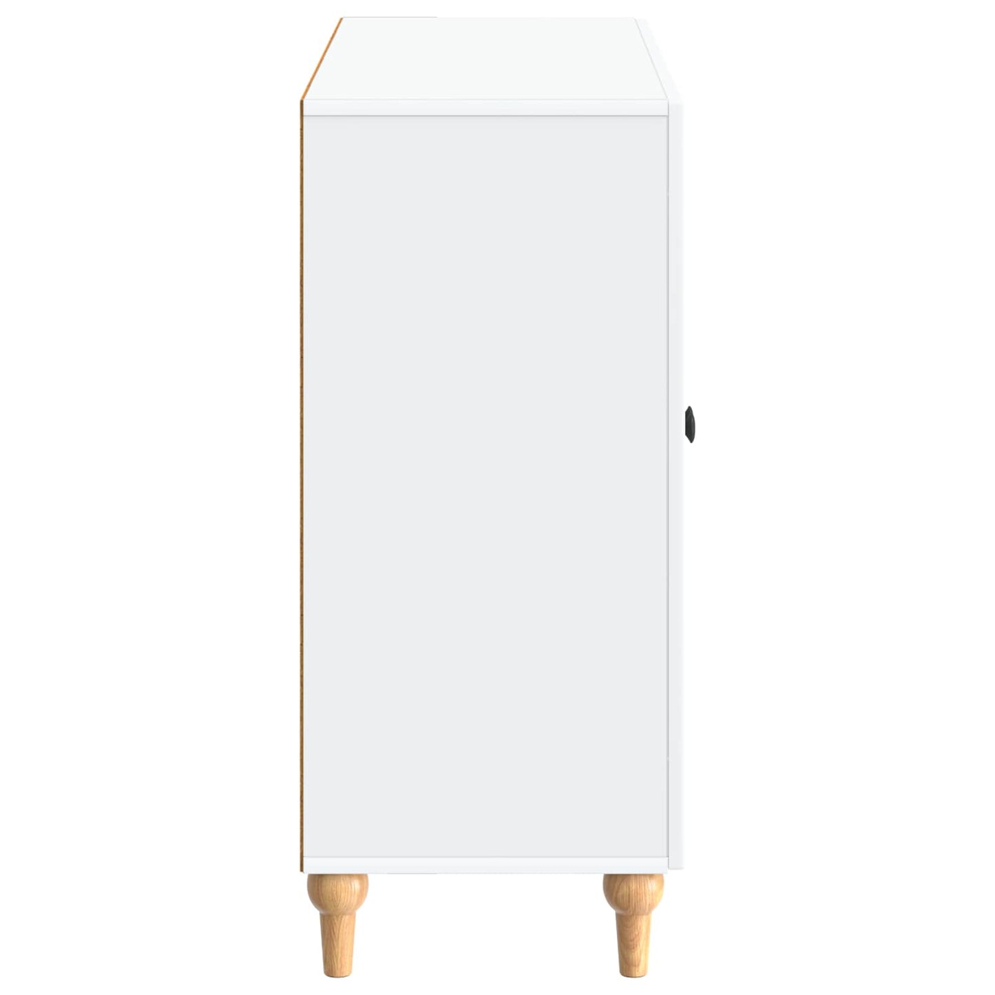 Dressoir Wit 89 x 34,5 x 80 cm Bewerkt hout is nu te koop bij PeponiXL, paradijselijk wonen!