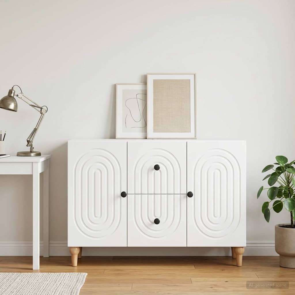 TV-kast met lade Wit 89 x 34,5 x 60 cm Bewerkt hout is nu te koop bij PeponiXL, paradijselijk wonen!
