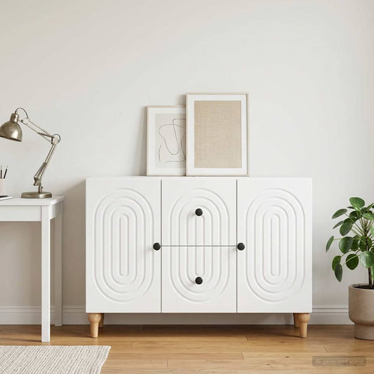 TV-kast met lade Wit 89 x 34,5 x 60 cm Bewerkt hout is nu te koop bij PeponiXL, paradijselijk wonen!