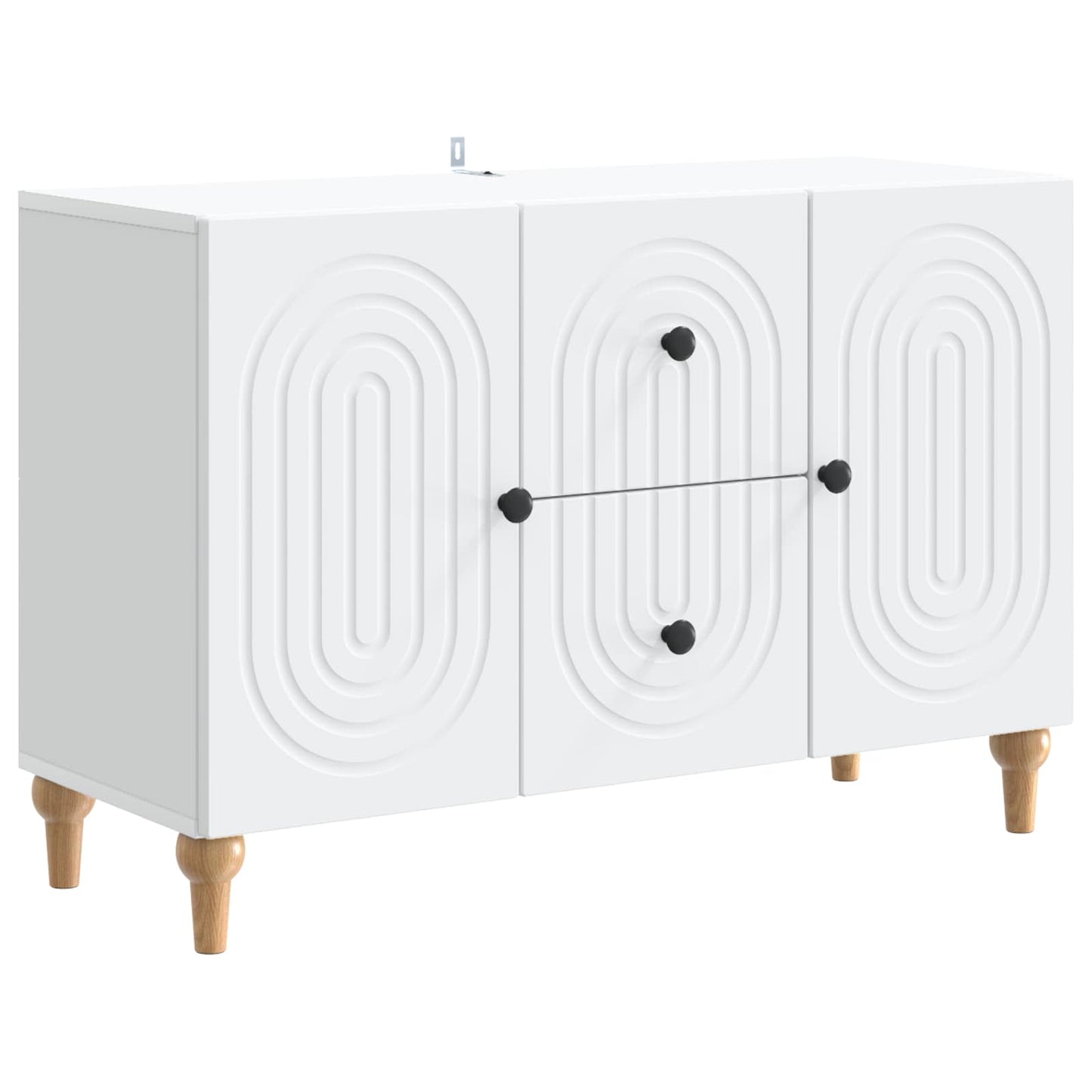 TV-kast met lade Wit 89 x 34,5 x 60 cm Bewerkt hout is nu te koop bij PeponiXL, paradijselijk wonen!