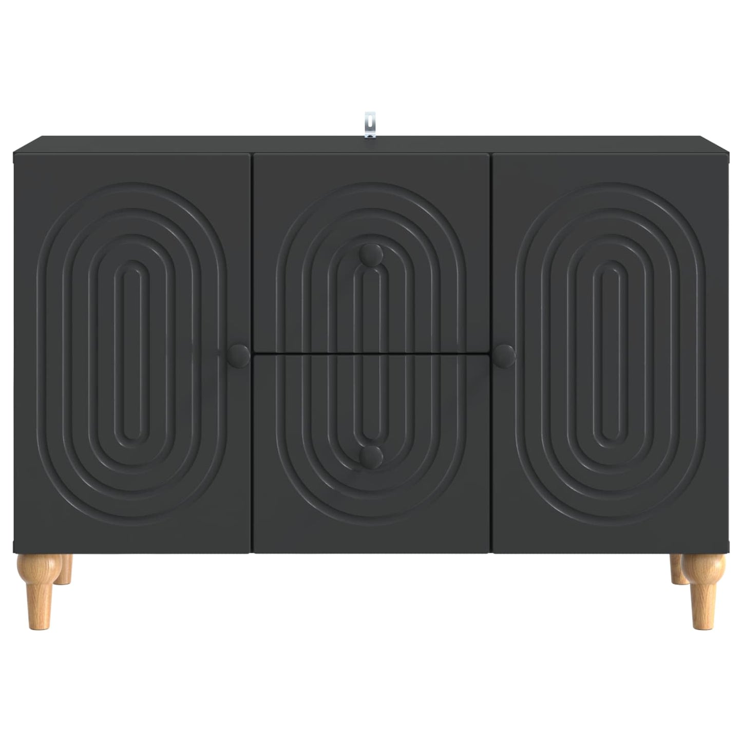 TV-kast met lade Zwart 89 x 34,5 x 60 cm Bewerkt hout is nu te koop bij PeponiXL, paradijselijk wonen!