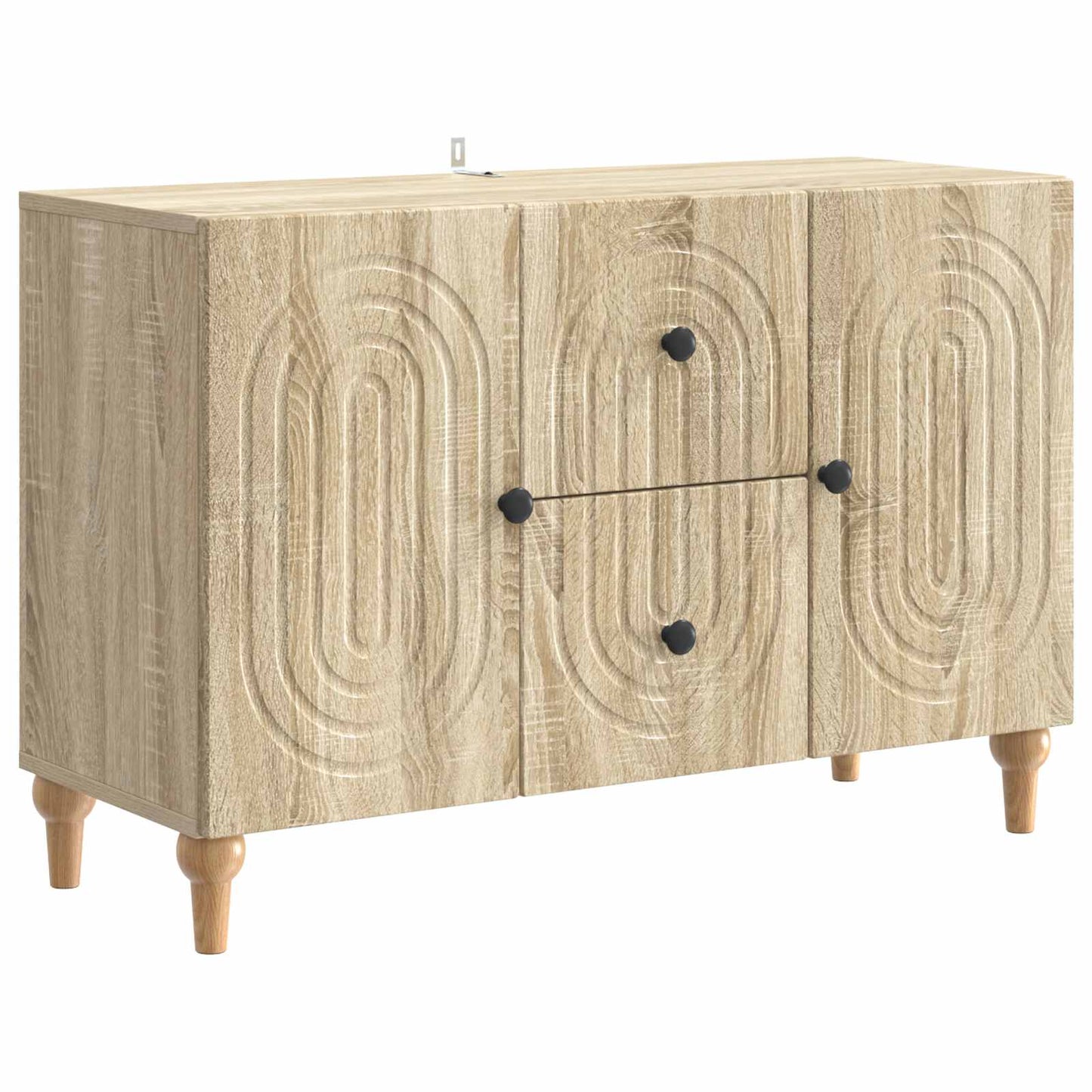 TV-kast met lade Sonoma Eiken 89 x 34,5 x 60 cm Bewerkt hout is nu te koop bij PeponiXL, paradijselijk wonen!