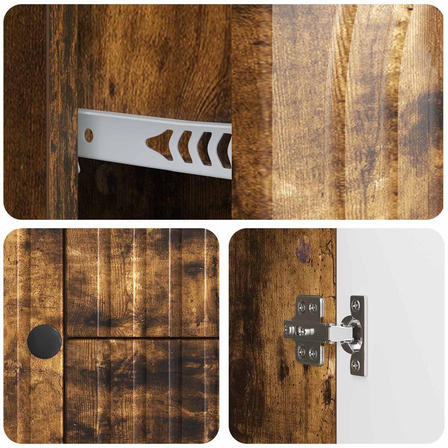 TV-kast met lade Gerookt eiken 89 x 34,5 x 60 cm Bewerkt hout is nu te koop bij PeponiXL, paradijselijk wonen!