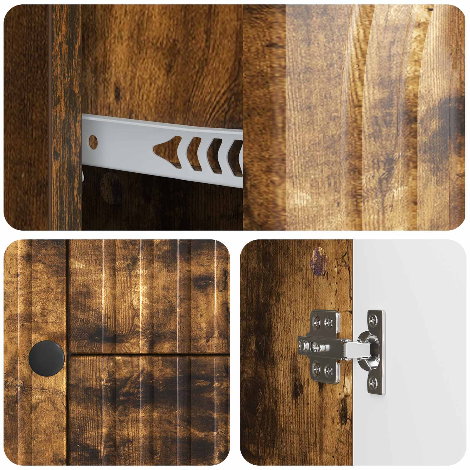 TV-kast met lade Gerookt eiken 89 x 34,5 x 60 cm Bewerkt hout is nu te koop bij PeponiXL, paradijselijk wonen!