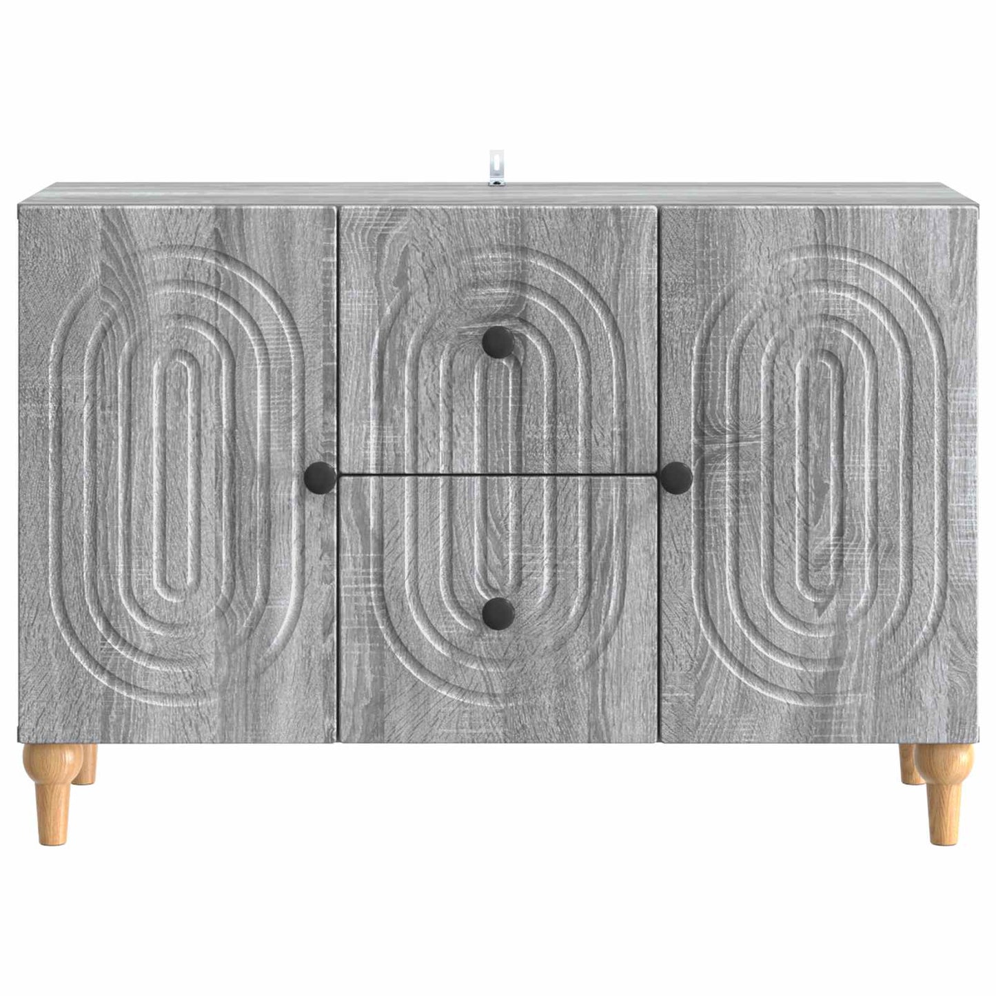 TV-kast met lade Grijs sonoma 89 x 34,5 x 60 cm Bewerkt hout is nu te koop bij PeponiXL, paradijselijk wonen!
