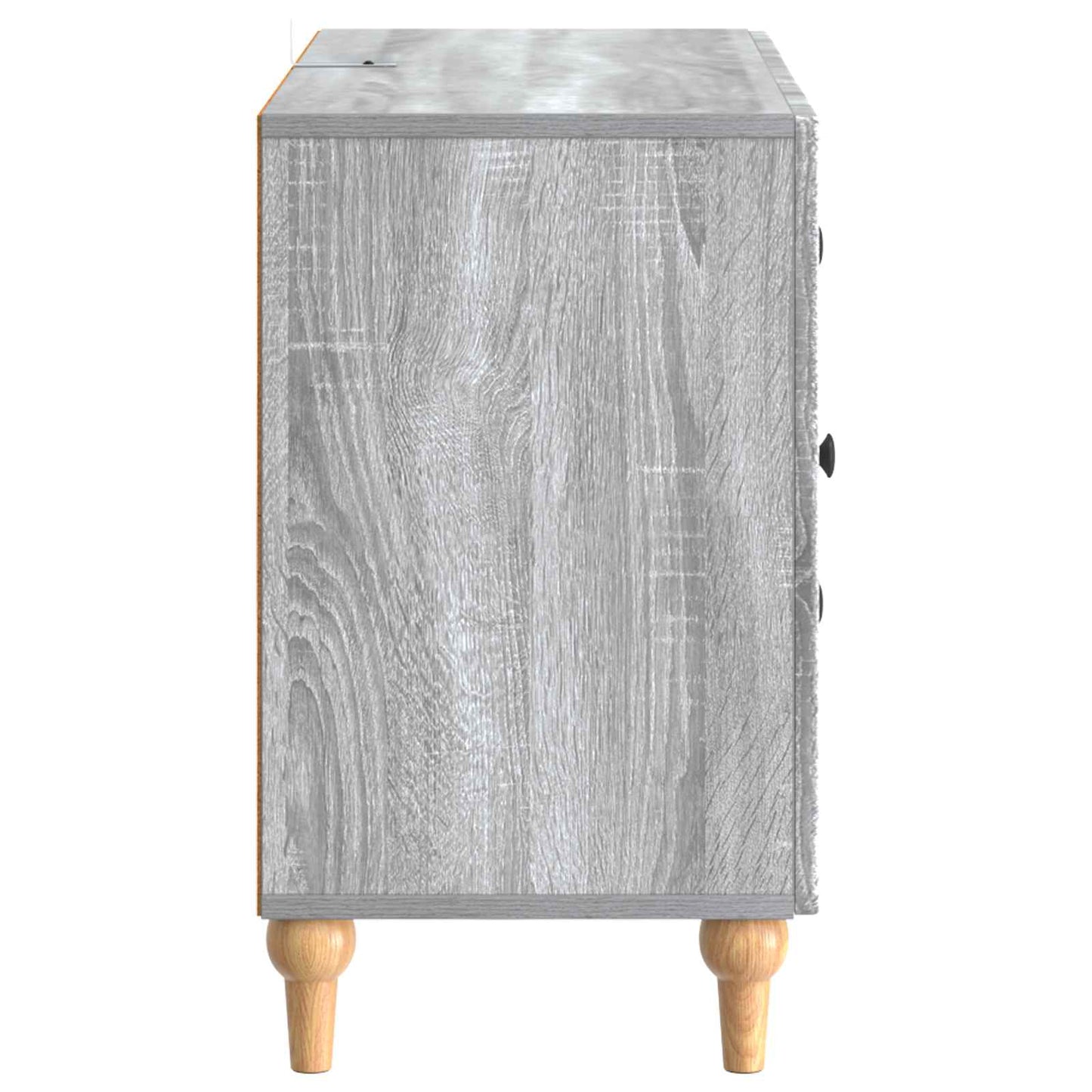 TV-kast met lade Grijs sonoma 89 x 34,5 x 60 cm Bewerkt hout is nu te koop bij PeponiXL, paradijselijk wonen!