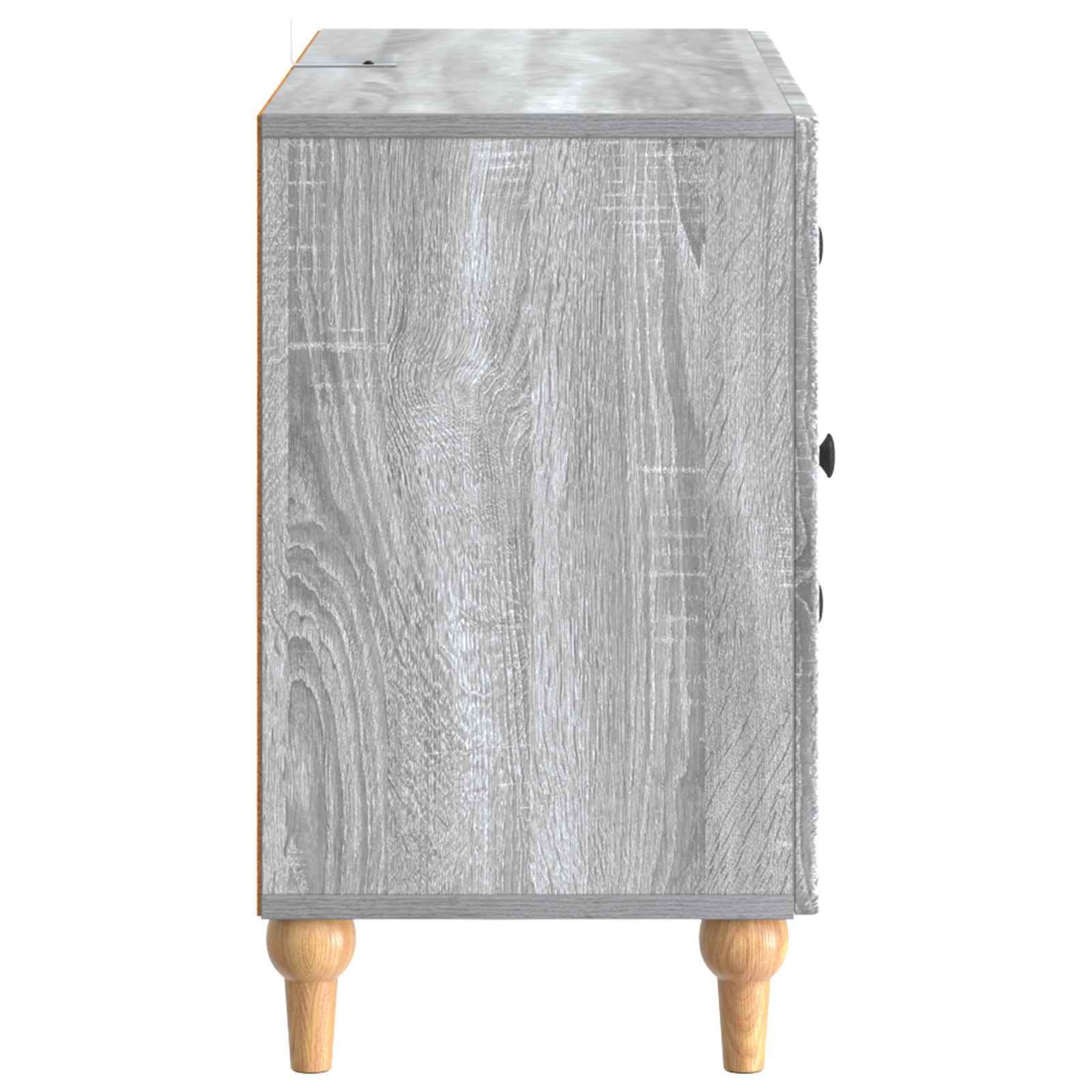 TV-kast met lade Grijs sonoma 89 x 34,5 x 60 cm Bewerkt hout is nu te koop bij PeponiXL, paradijselijk wonen!