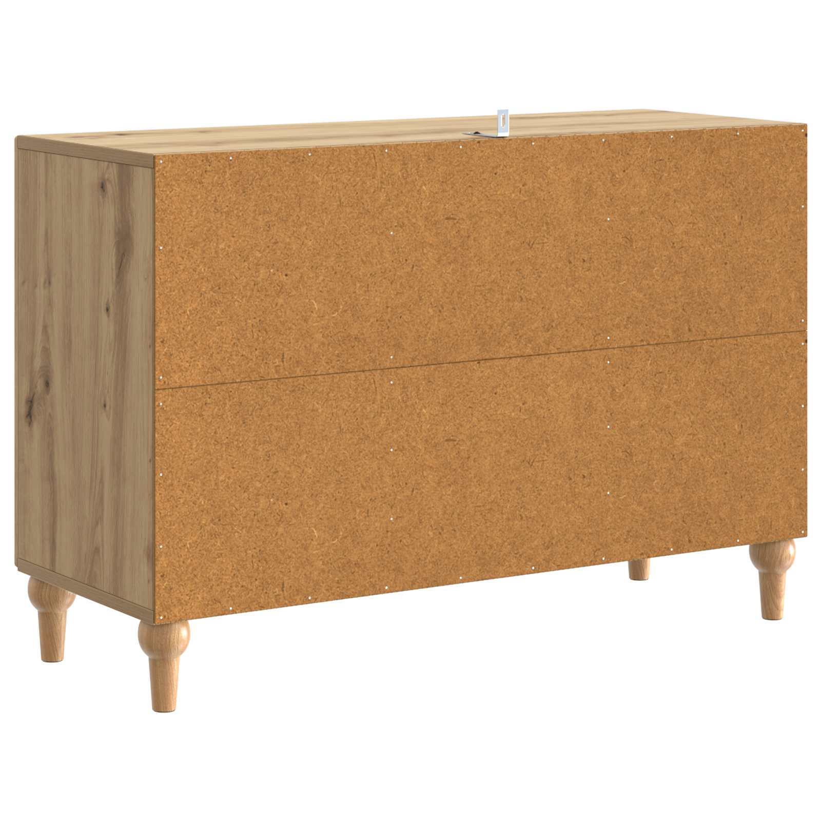 TV-kast Artisanaal eiken 89 x 34,5 x 60 cm Bewerkt hout is nu te koop bij PeponiXL, paradijselijk wonen!