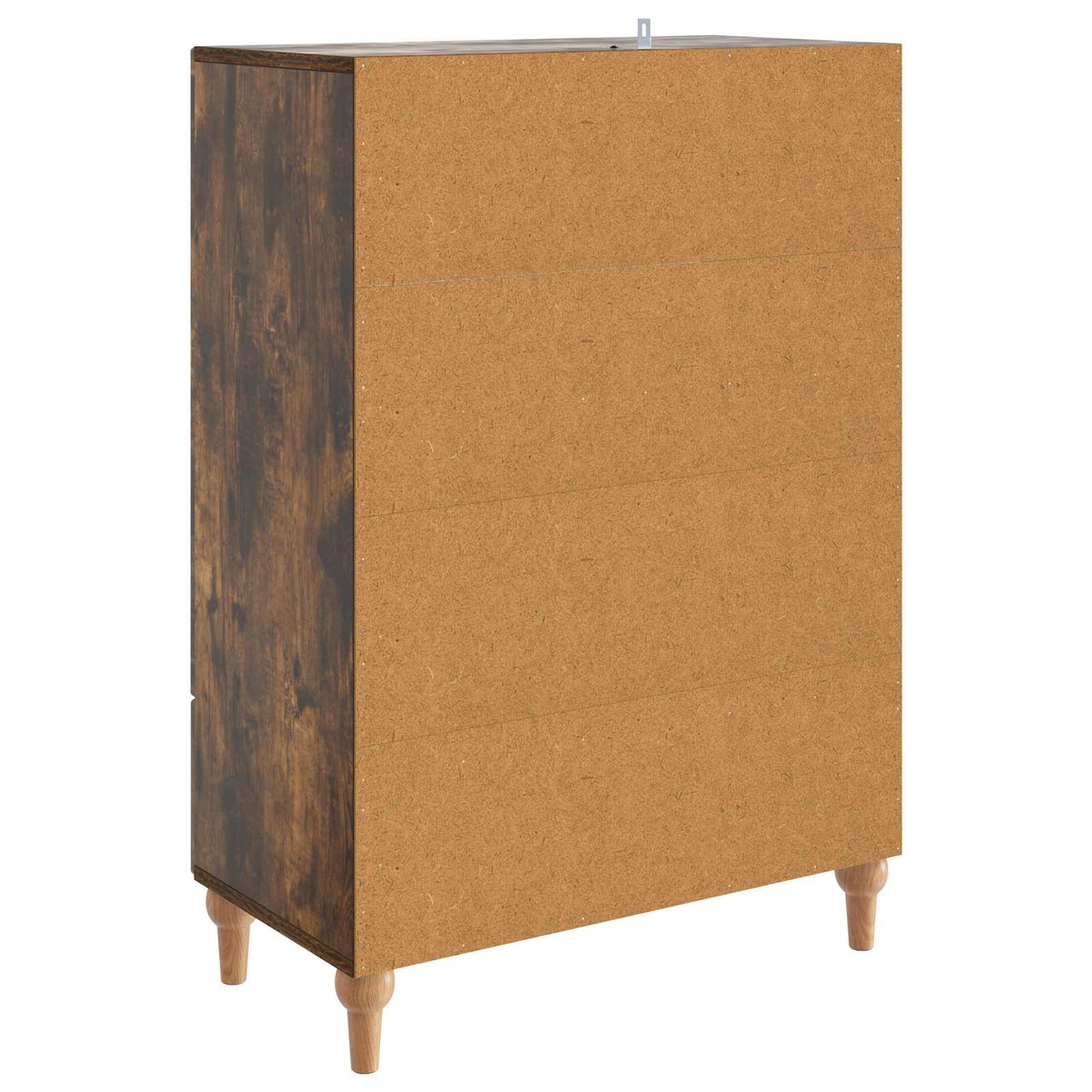 Dressoir met lade Gerookt eiken 66 x 34,5 x 95 cm Bewerkt hout is nu te koop bij PeponiXL, paradijselijk wonen!