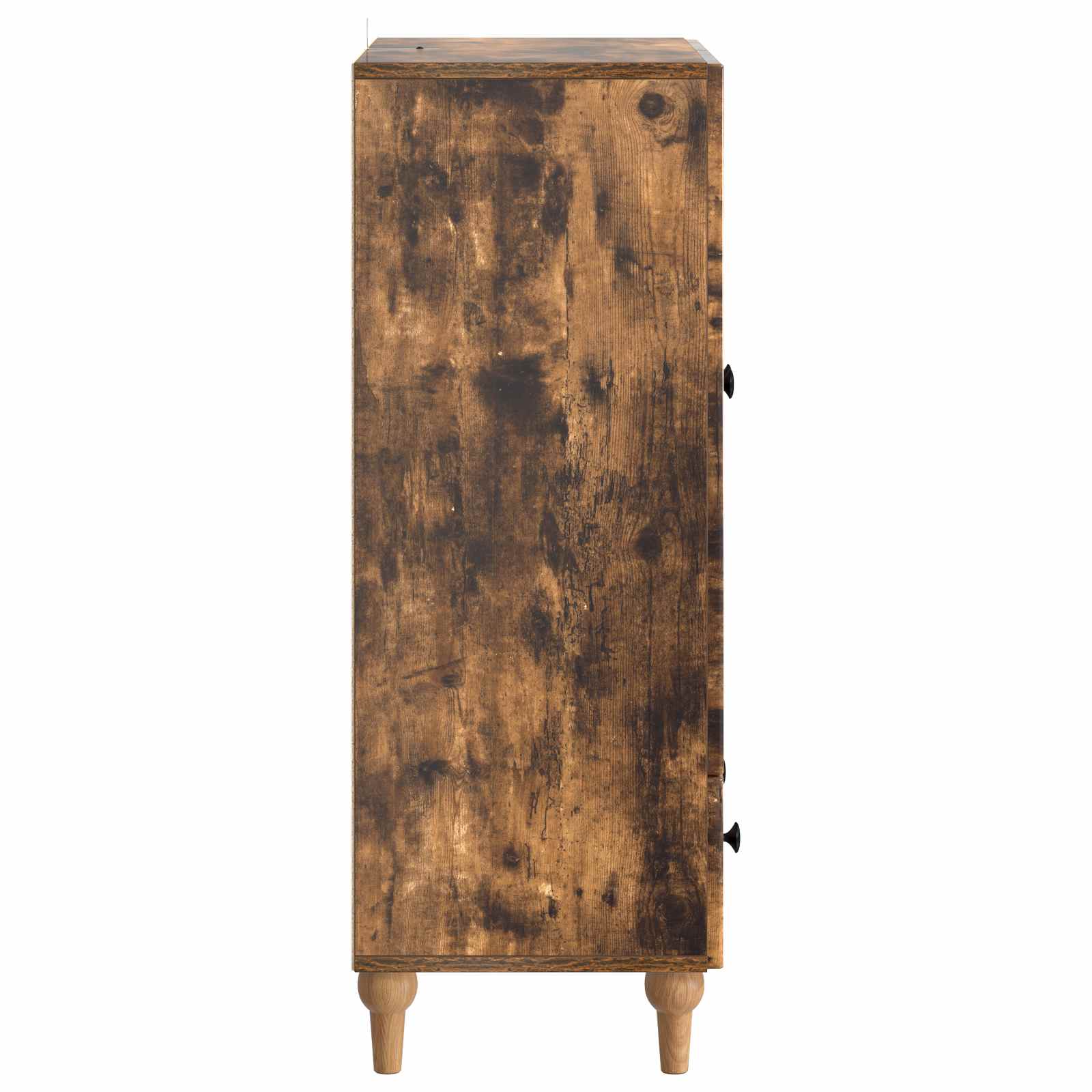 Dressoir met lade Gerookt eiken 66 x 34,5 x 95 cm Bewerkt hout is nu te koop bij PeponiXL, paradijselijk wonen!