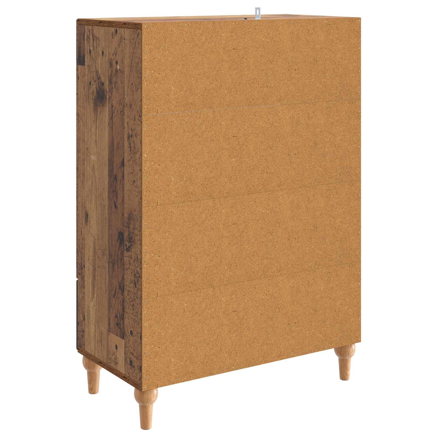 Dressoir met lade Oud hout 66 x 34,5 x 95 cm Bewerkt hout is nu te koop bij PeponiXL, paradijselijk wonen!
