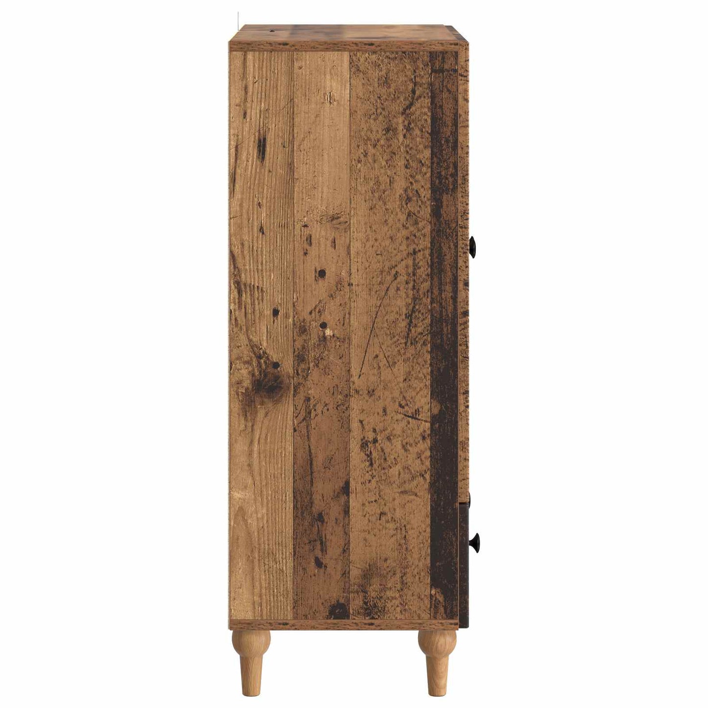 Dressoir met lade Oud hout 66 x 34,5 x 95 cm Bewerkt hout is nu te koop bij PeponiXL, paradijselijk wonen!