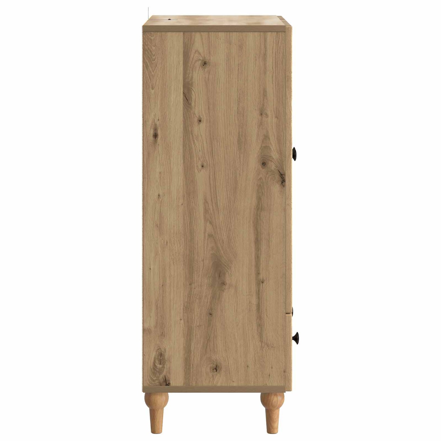 Dressoir Artisanaal eiken 66 x 34,5 x 95 cm Bewerkt hout is nu te koop bij PeponiXL, paradijselijk wonen!