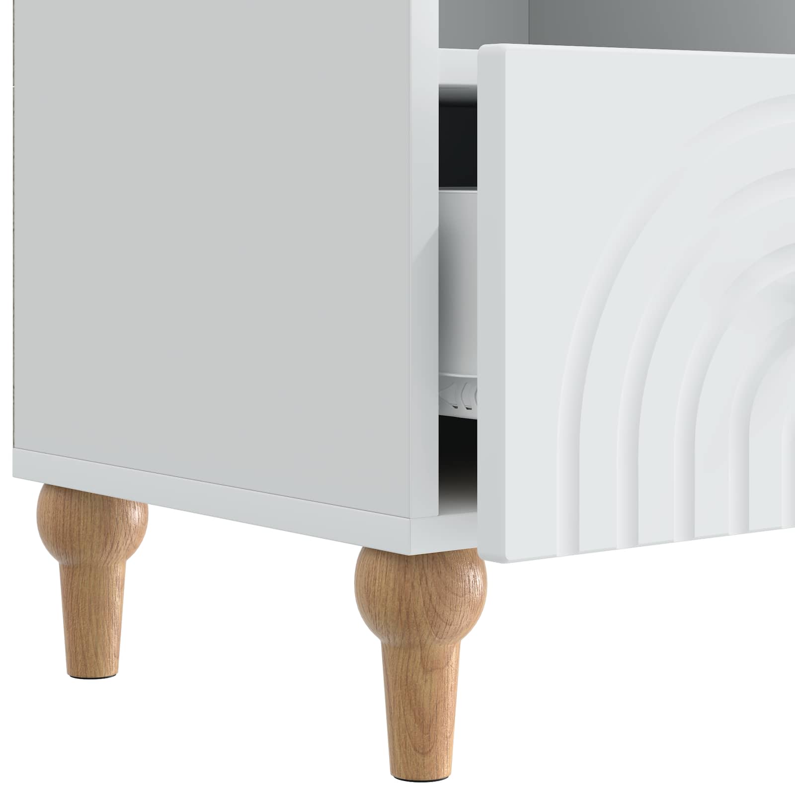 TV-kast Wit 102 x 34,5 x 50 cm Geconstrueerd hout is nu te koop bij PeponiXL, paradijselijk wonen!