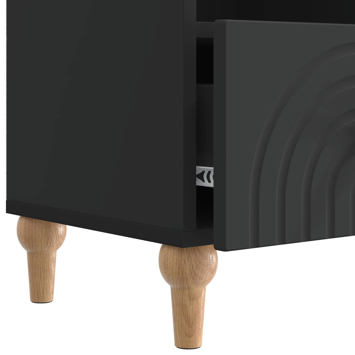 TV-kast Zwart 102 x 34,5 x 50 cm Geconstrueerd hout is nu te koop bij PeponiXL, paradijselijk wonen!