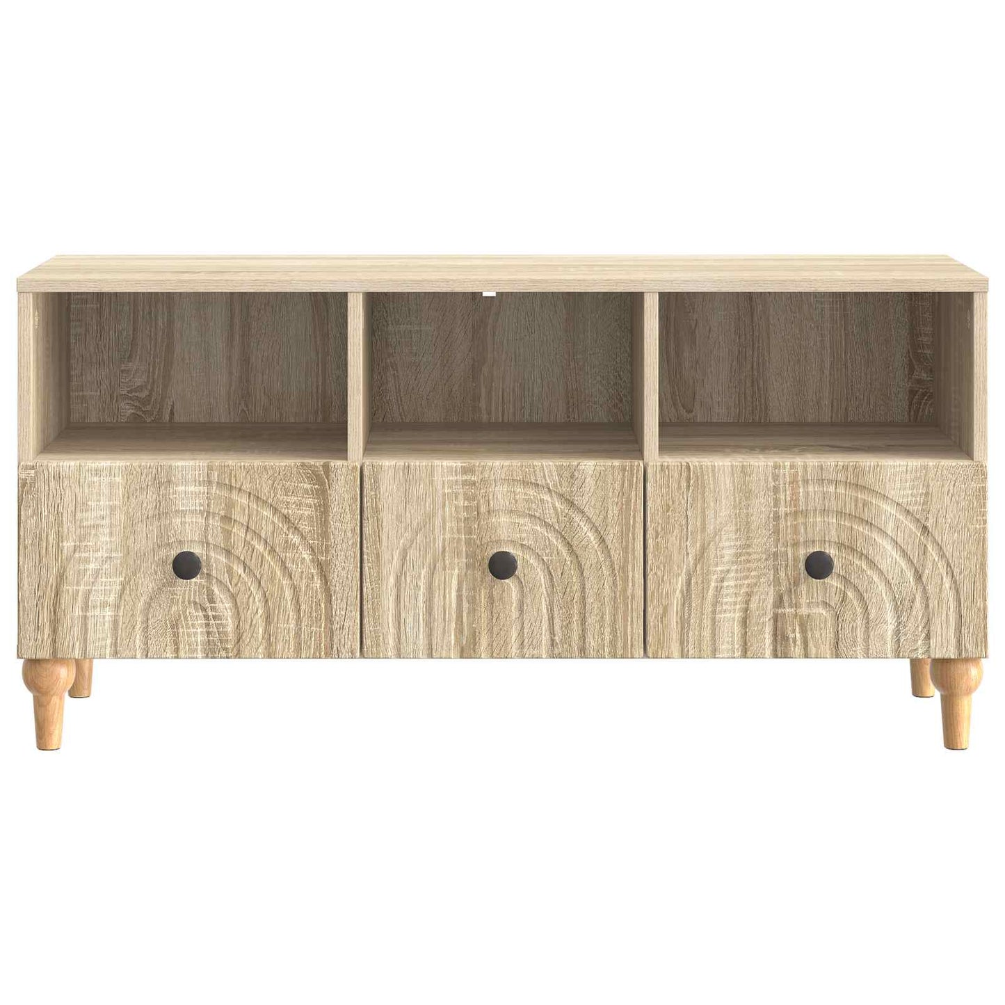 TV-kast Sonoma Eiken 102 x 34,5 x 50 cm Geconstrueerd hout is nu te koop bij PeponiXL, paradijselijk wonen!