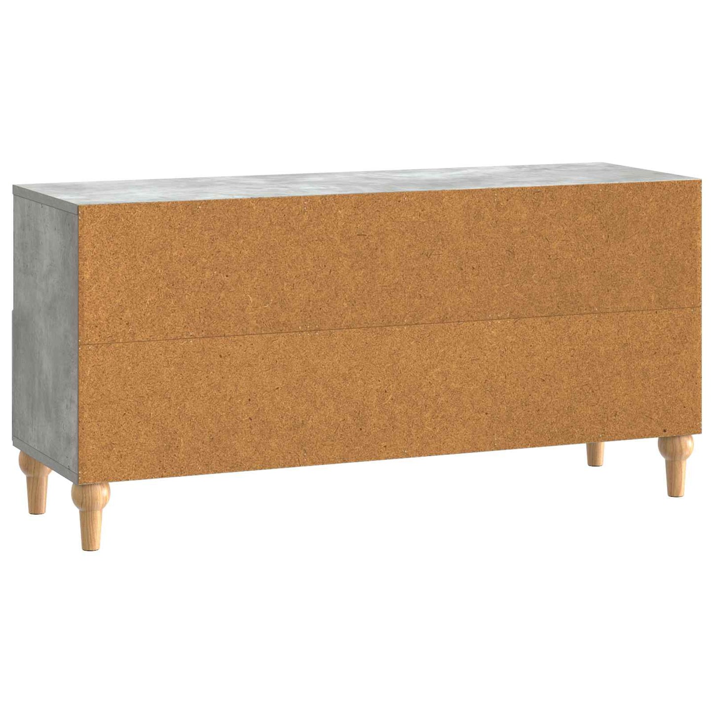 TV-kast Beton Grijs 102 x 34,5 x 50 cm Geconstrueerd hout is nu te koop bij PeponiXL, paradijselijk wonen!