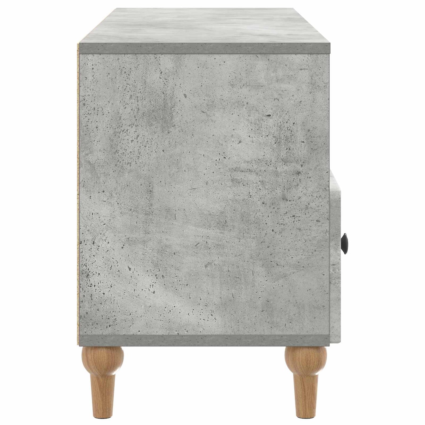 TV-kast Beton Grijs 102 x 34,5 x 50 cm Geconstrueerd hout is nu te koop bij PeponiXL, paradijselijk wonen!