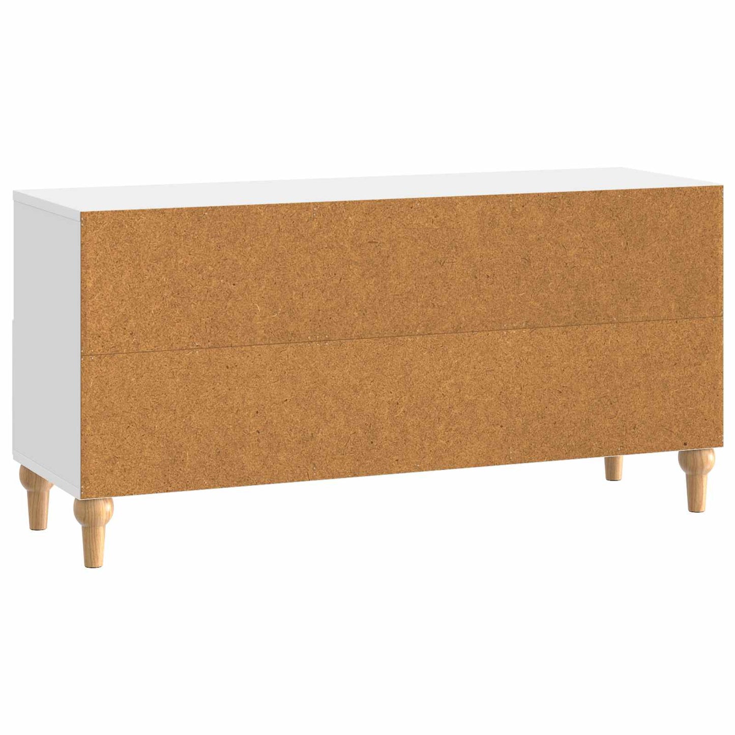 TV-kast Hoogglans Wit 102 x 34,5 x 50 cm Geconstrueerd hout is nu te koop bij PeponiXL, paradijselijk wonen!