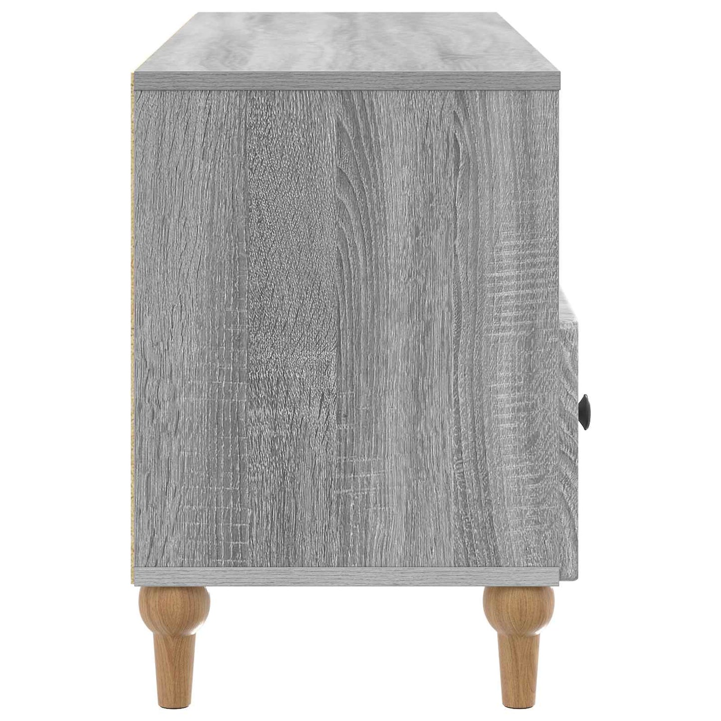 TV-kast Grijze Sonoma 102 x 34,5 x 50 cm Geconstrueerd hout is nu te koop bij PeponiXL, paradijselijk wonen!