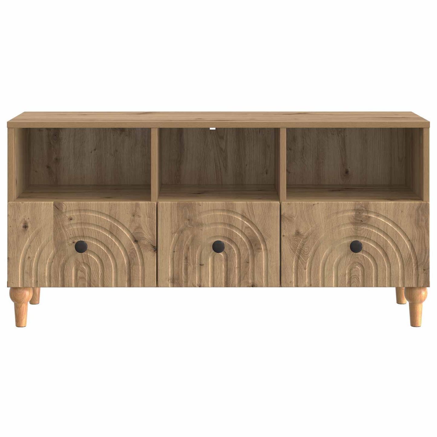 TV-kast Artisan Eik 102 x 34,5 x 50 cm Geconstrueerd hout is nu te koop bij PeponiXL, paradijselijk wonen!