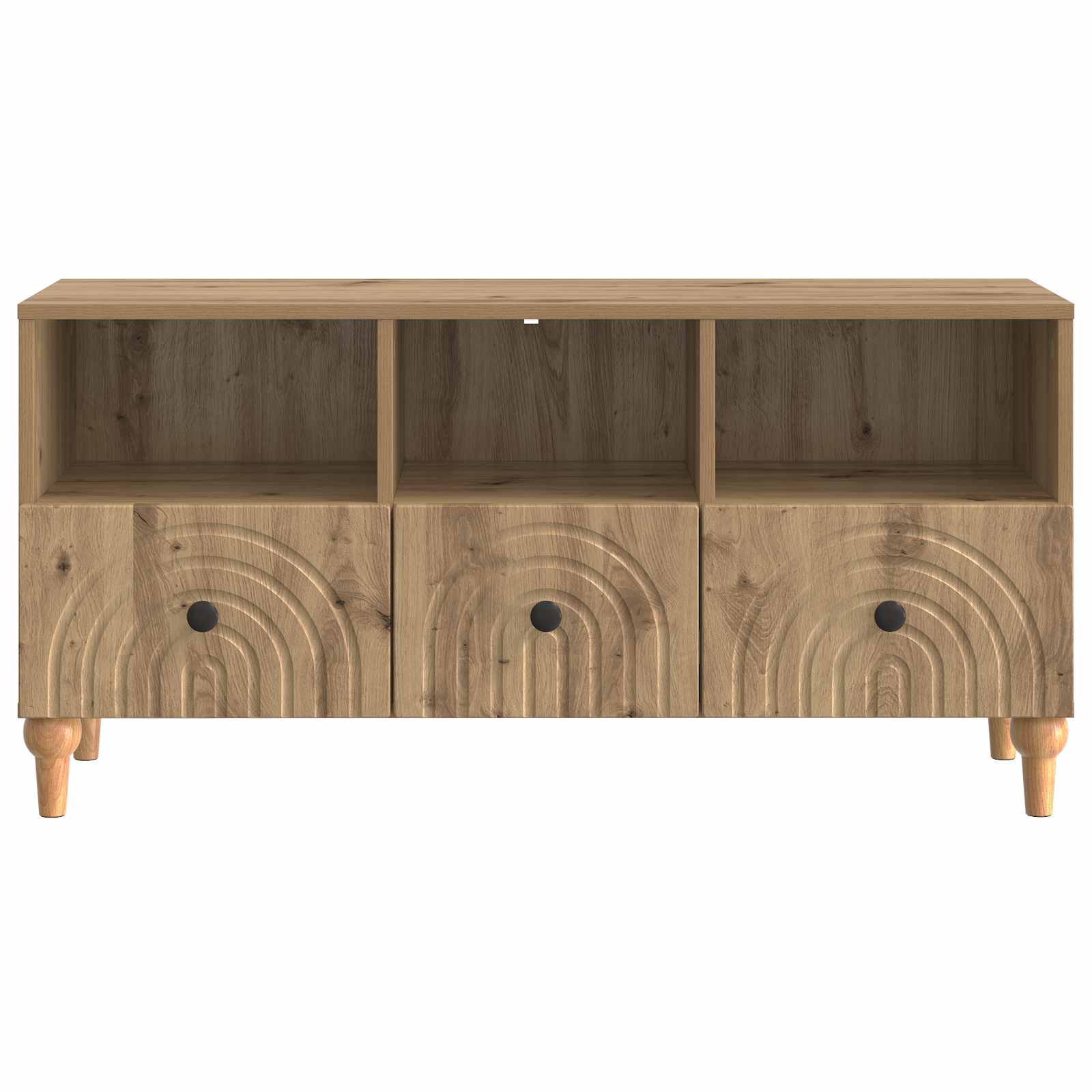 TV-kast Artisan Eik 102 x 34,5 x 50 cm Geconstrueerd hout is nu te koop bij PeponiXL, paradijselijk wonen!