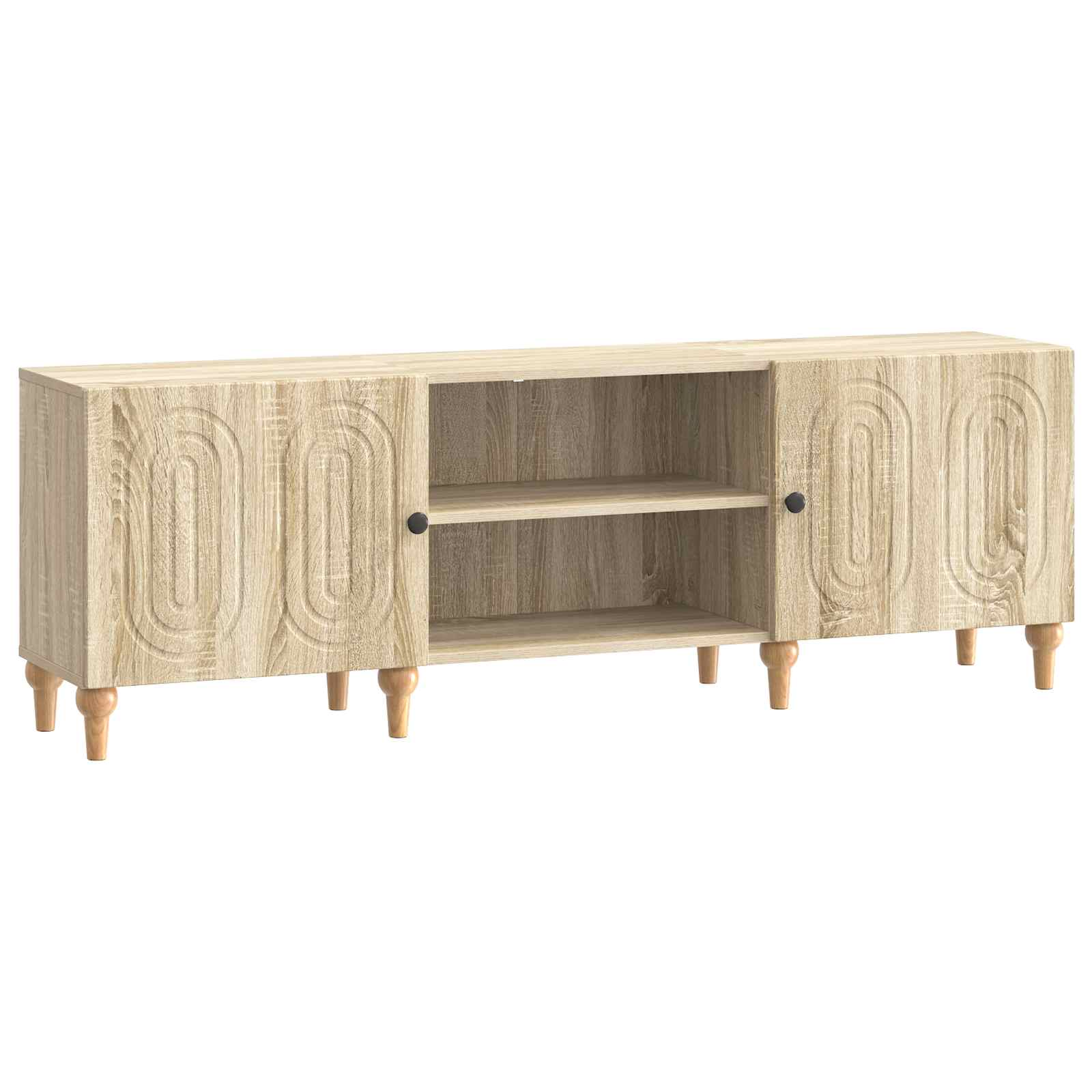 TV-kast Sonoma Eiken 150 x 31 x 50 cm Bewerkt hout is nu te koop bij PeponiXL, paradijselijk wonen!