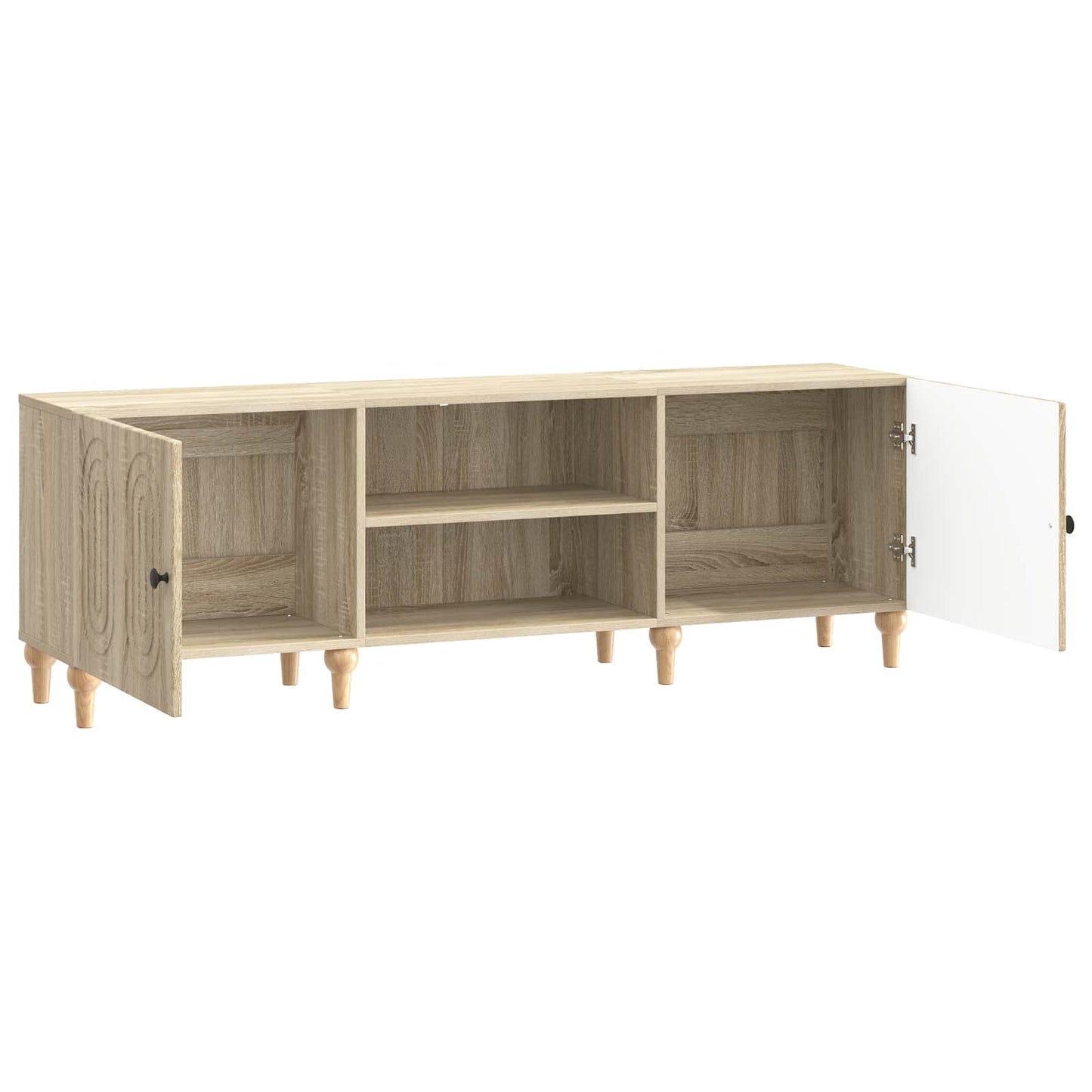 TV-kast Sonoma Eiken 150 x 31 x 50 cm Bewerkt hout is nu te koop bij PeponiXL, paradijselijk wonen!