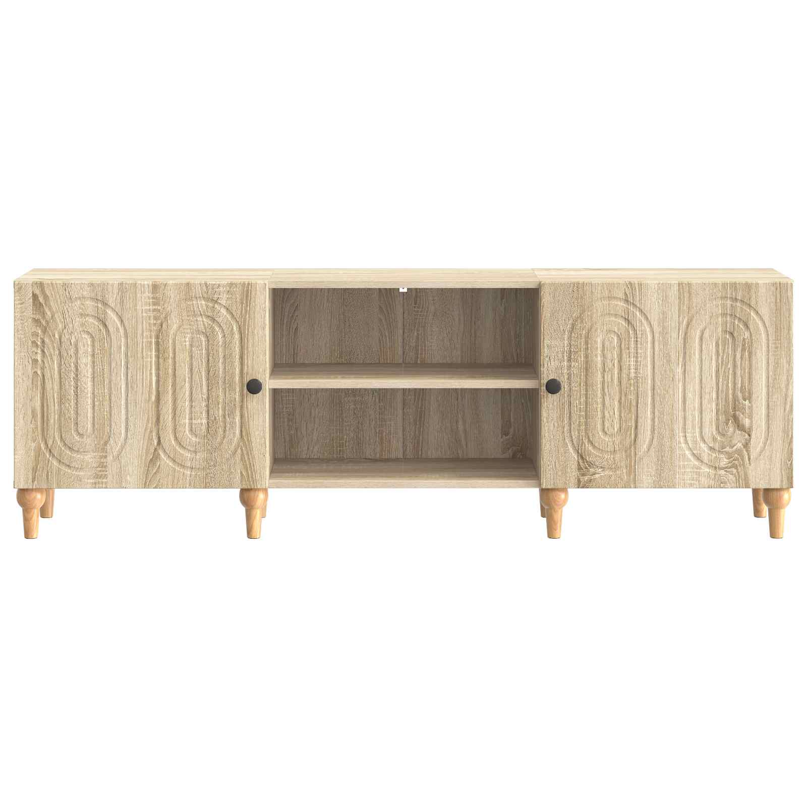 TV-kast Sonoma Eiken 150 x 31 x 50 cm Bewerkt hout is nu te koop bij PeponiXL, paradijselijk wonen!
