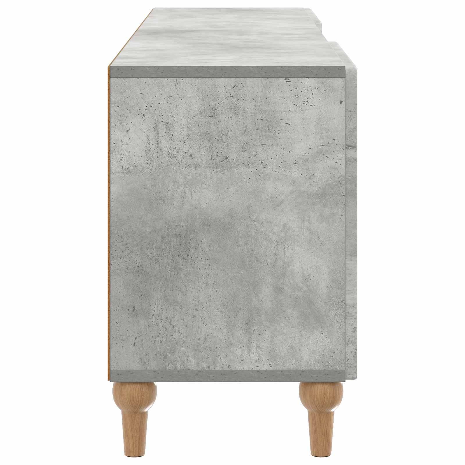 TV-kast Betongrijs 150 x 31 x 50 cm Bewerkt hout is nu te koop bij PeponiXL, paradijselijk wonen!