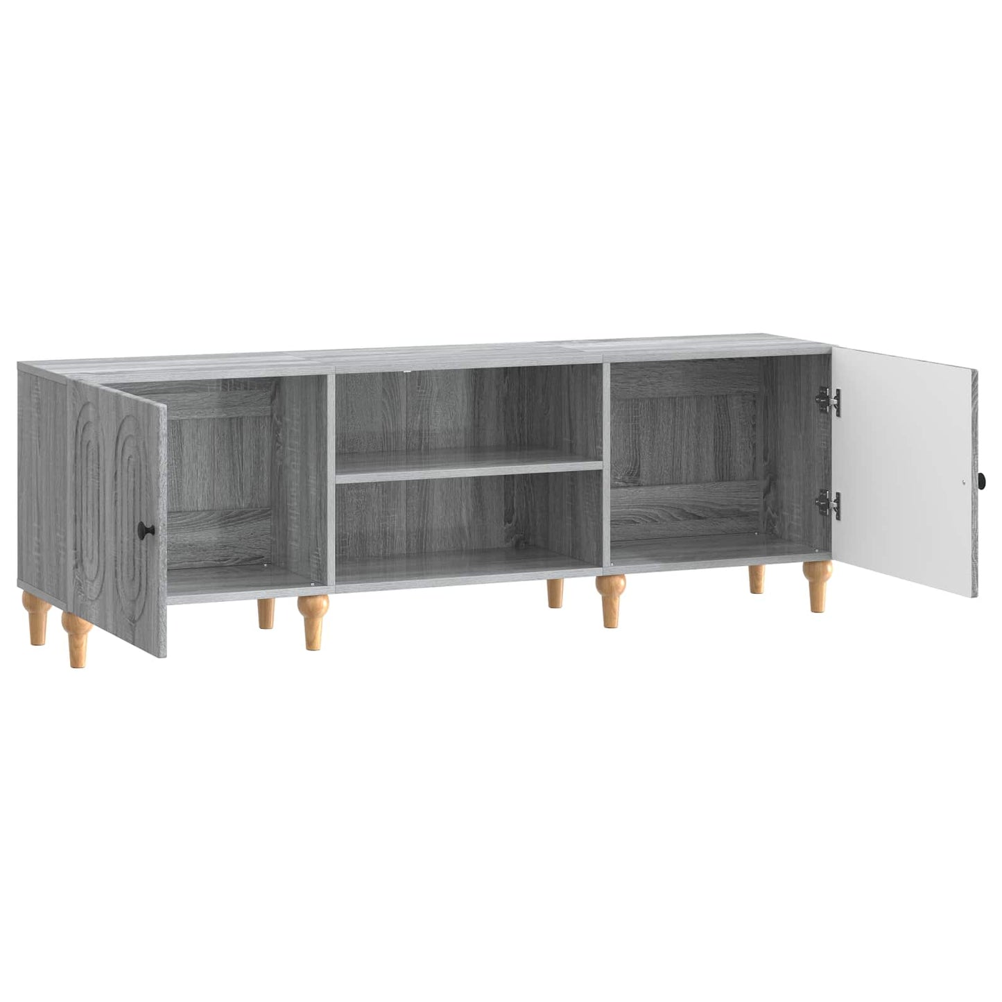 TV-kast Grijs sonoma 150 x 31 x 50 cm Bewerkt hout is nu te koop bij PeponiXL, paradijselijk wonen!