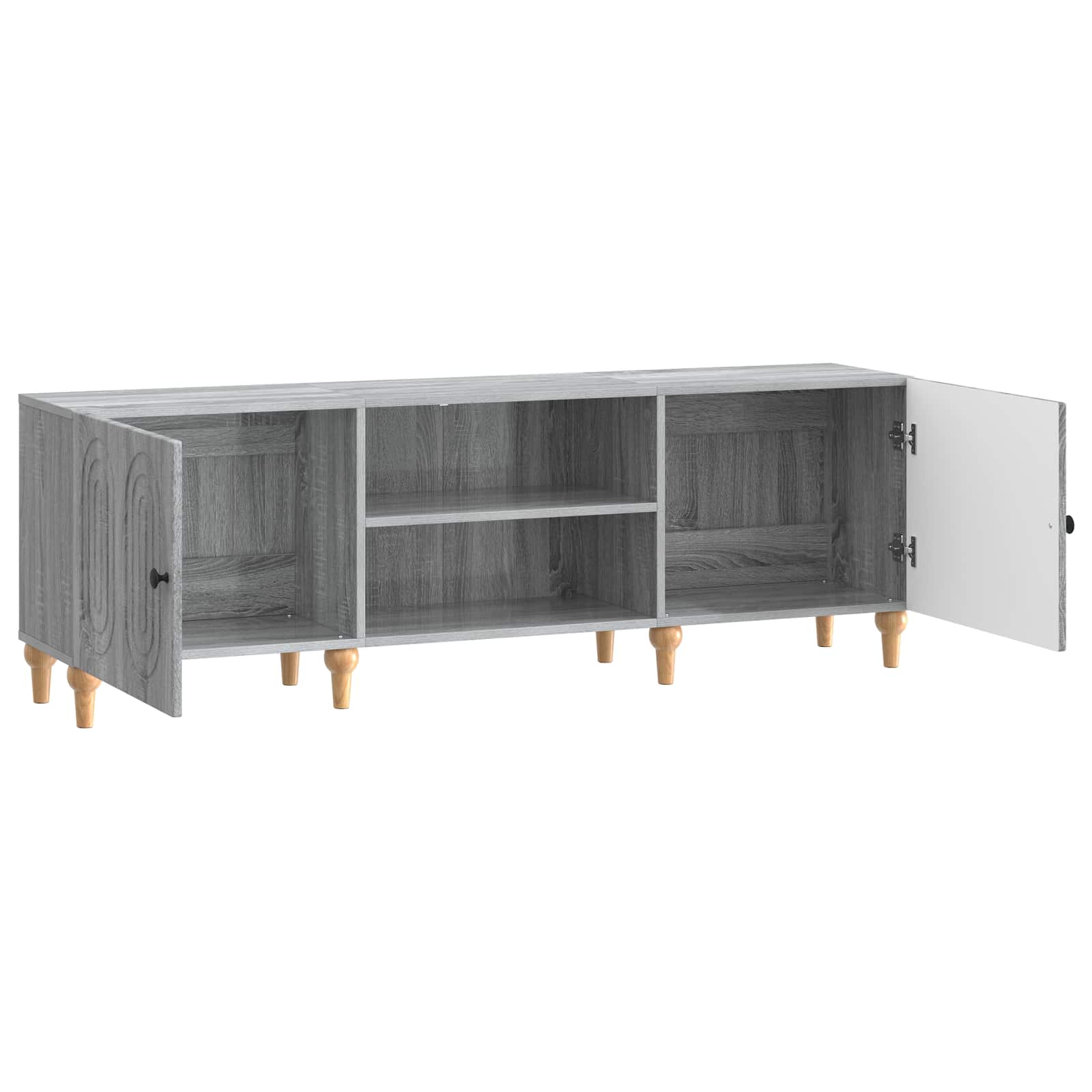 TV-kast Grijs sonoma 150 x 31 x 50 cm Bewerkt hout is nu te koop bij PeponiXL, paradijselijk wonen!