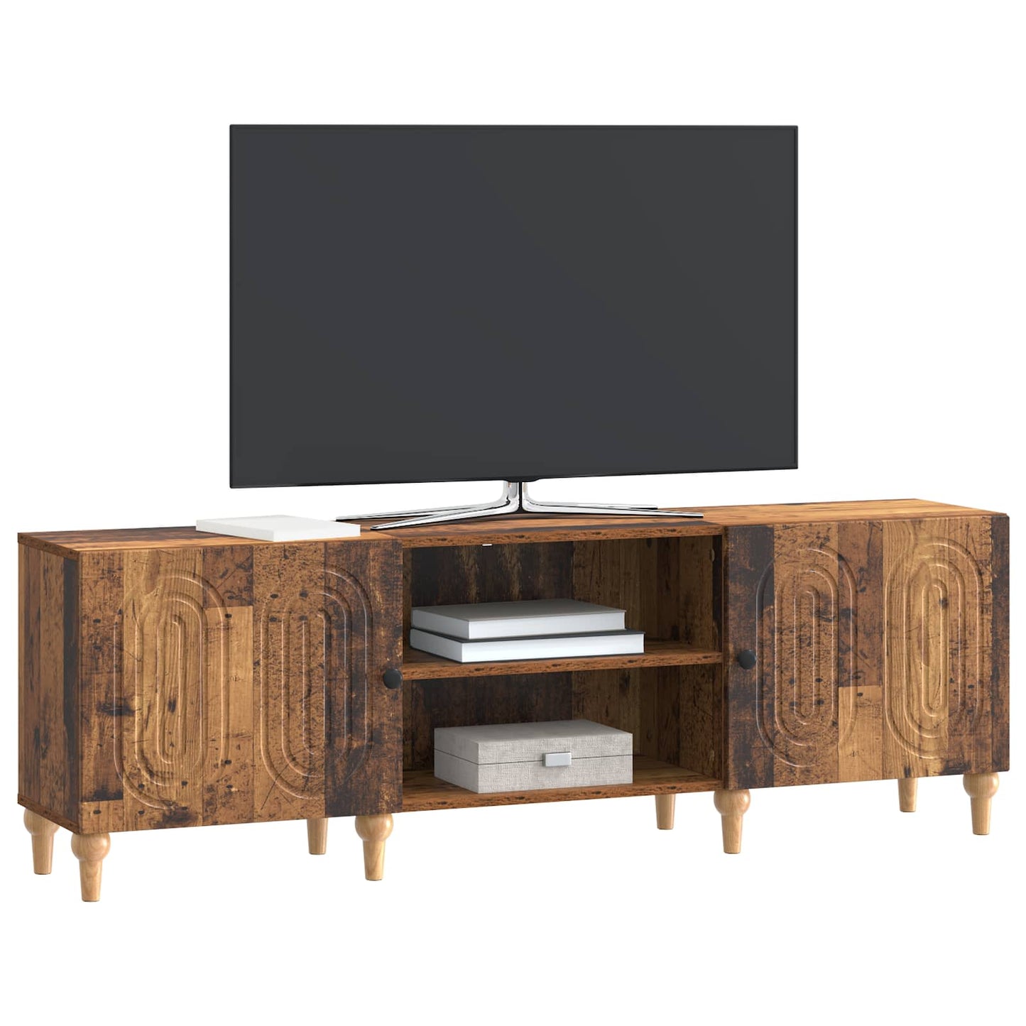 TV-kast Oud hout 150 x 31 x 50 cm Bewerkt hout is nu te koop bij PeponiXL, paradijselijk wonen!