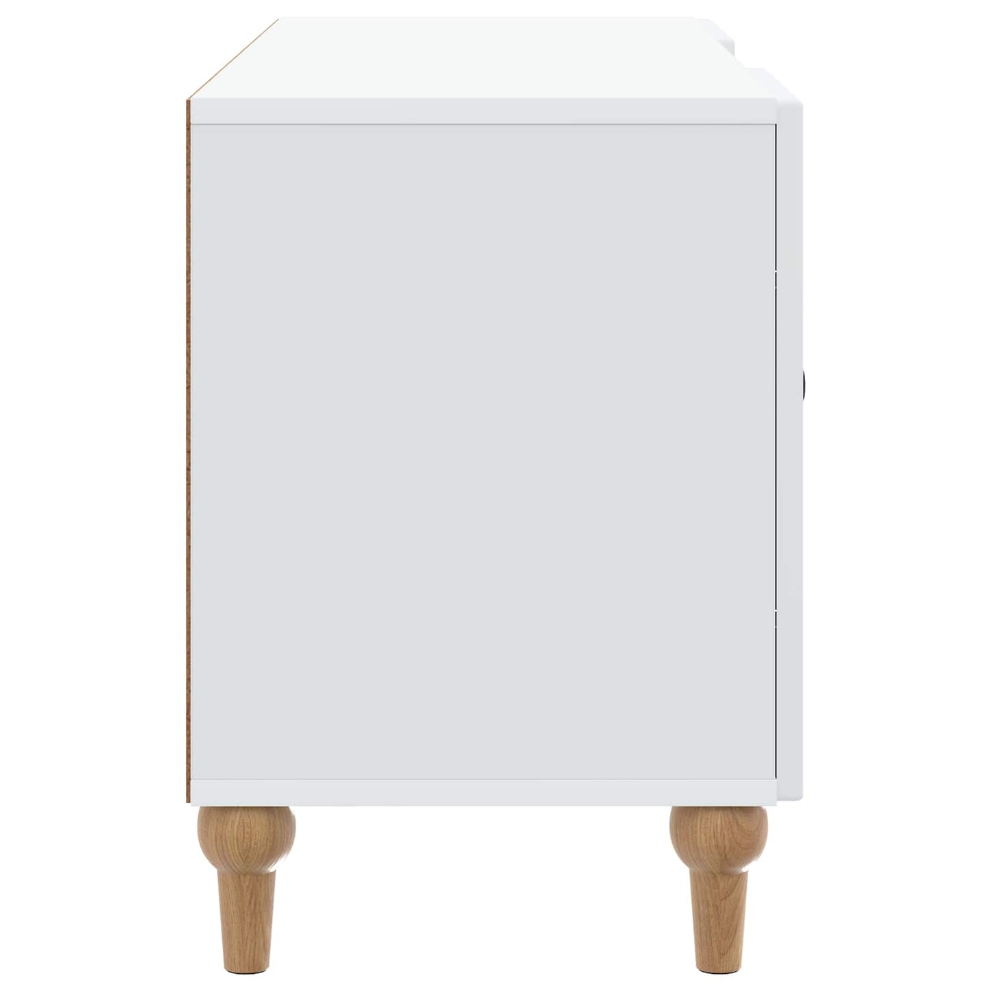 TV-kast Wit 102 x 34,5 x 50 cm Bewerkt hout is nu te koop bij PeponiXL, paradijselijk wonen!