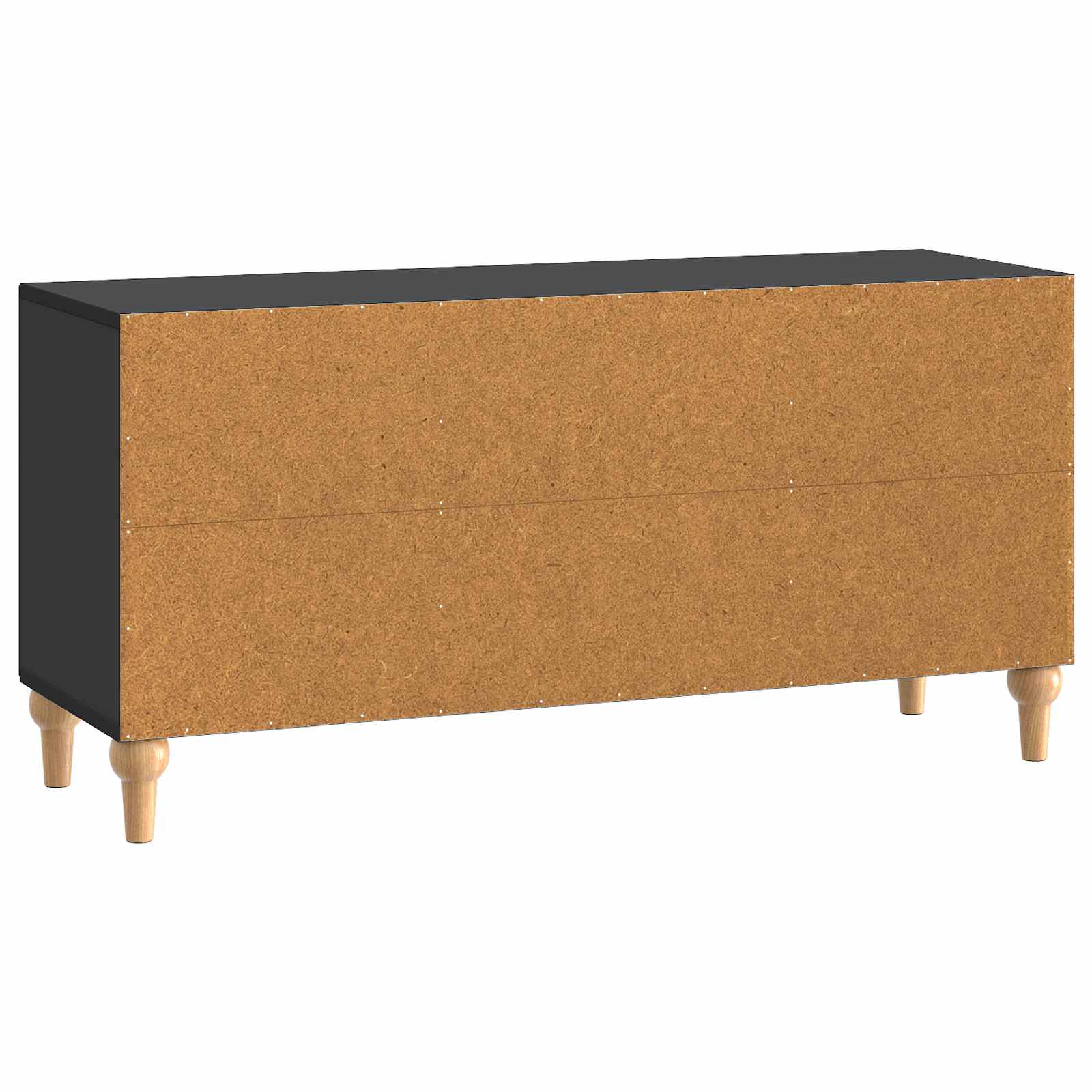 TV-kast Zwart 102 x 34,5 x 50 cm Bewerkt hout is nu te koop bij PeponiXL, paradijselijk wonen!