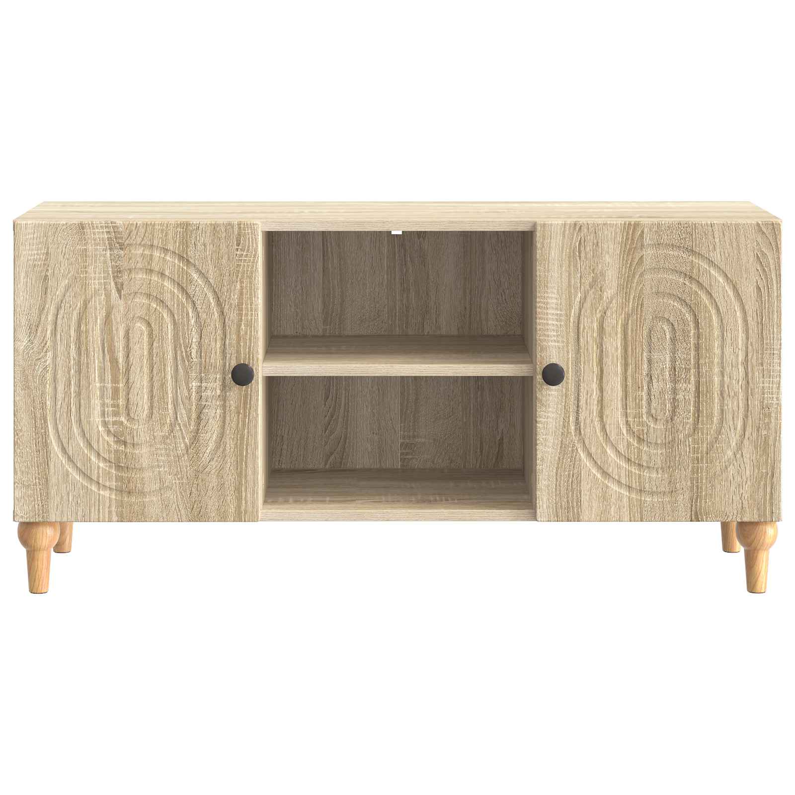 TV-kast Sonoma Eiken 102 x 34,5 x 50 cm Bewerkt hout is nu te koop bij PeponiXL, paradijselijk wonen!