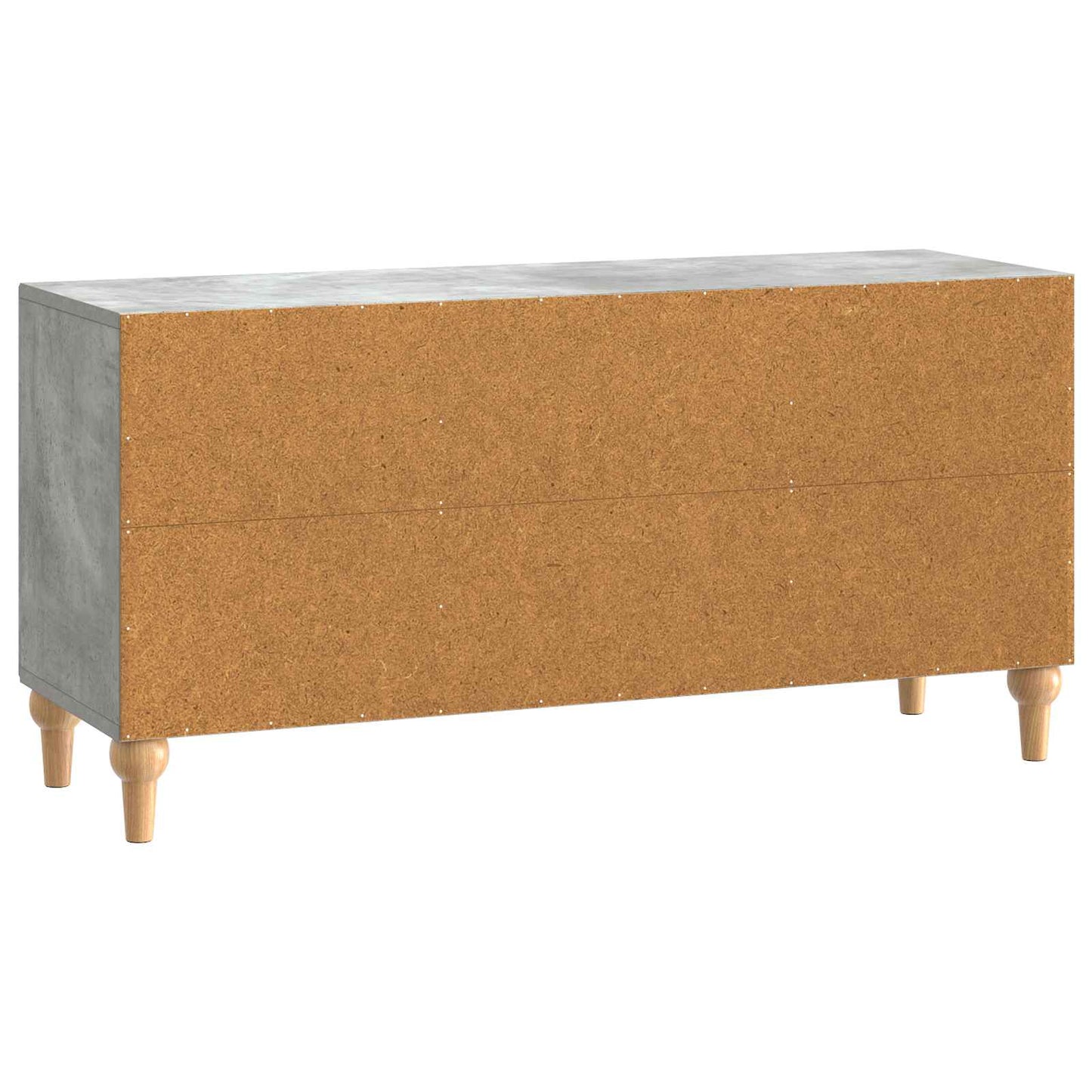 TV-kast Betongrijs 102 x 34,5 x 50 cm Bewerkt hout is nu te koop bij PeponiXL, paradijselijk wonen!