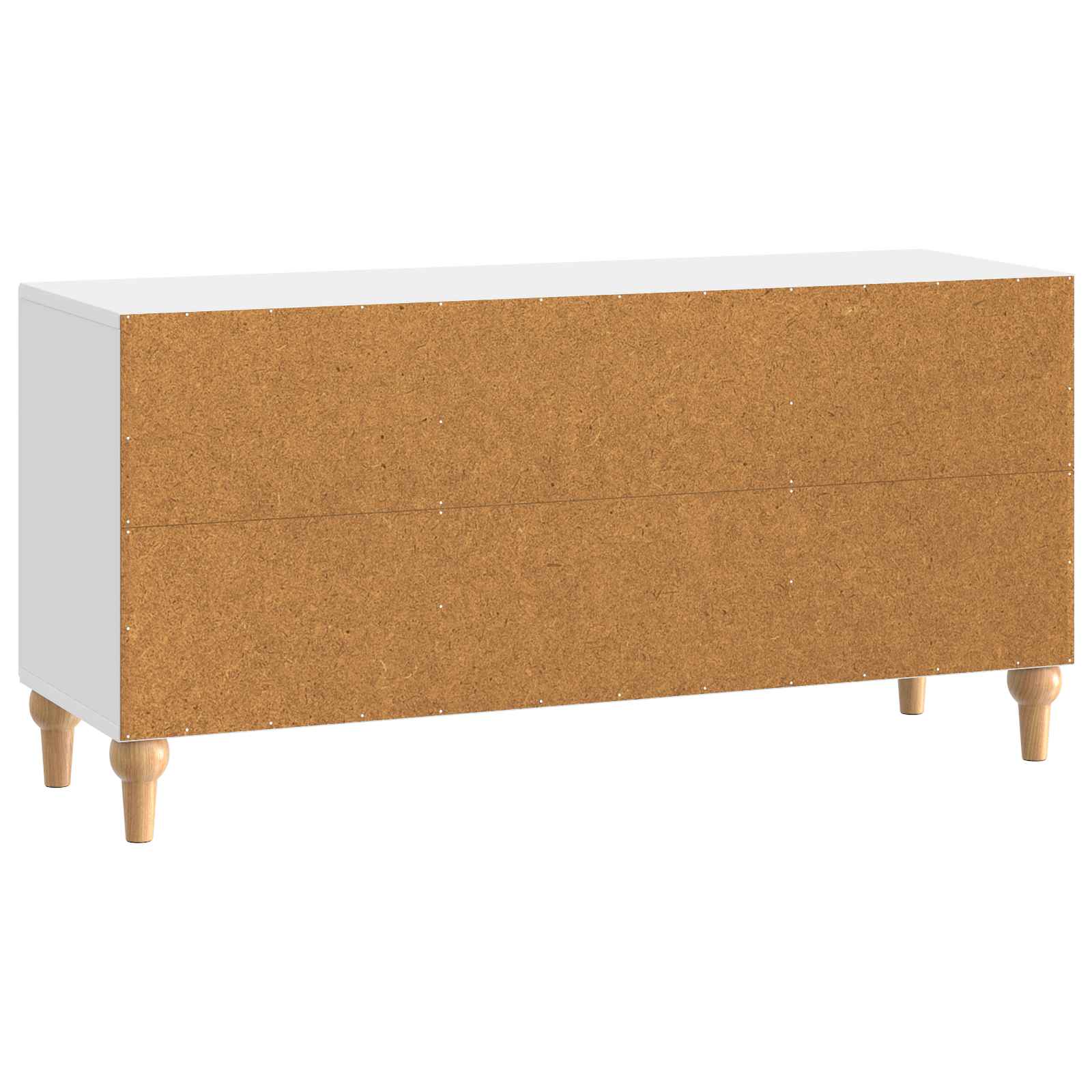 TV-kast Hoogglans Wit 102 x 34,5 x 50 cm Bewerkt hout is nu te koop bij PeponiXL, paradijselijk wonen!