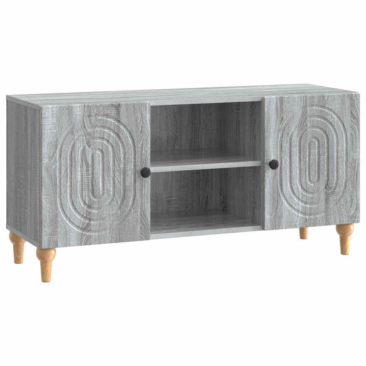 TV-kast Grijs sonoma 102 x 34,5 x 50 cm Bewerkt hout is nu te koop bij PeponiXL, paradijselijk wonen!