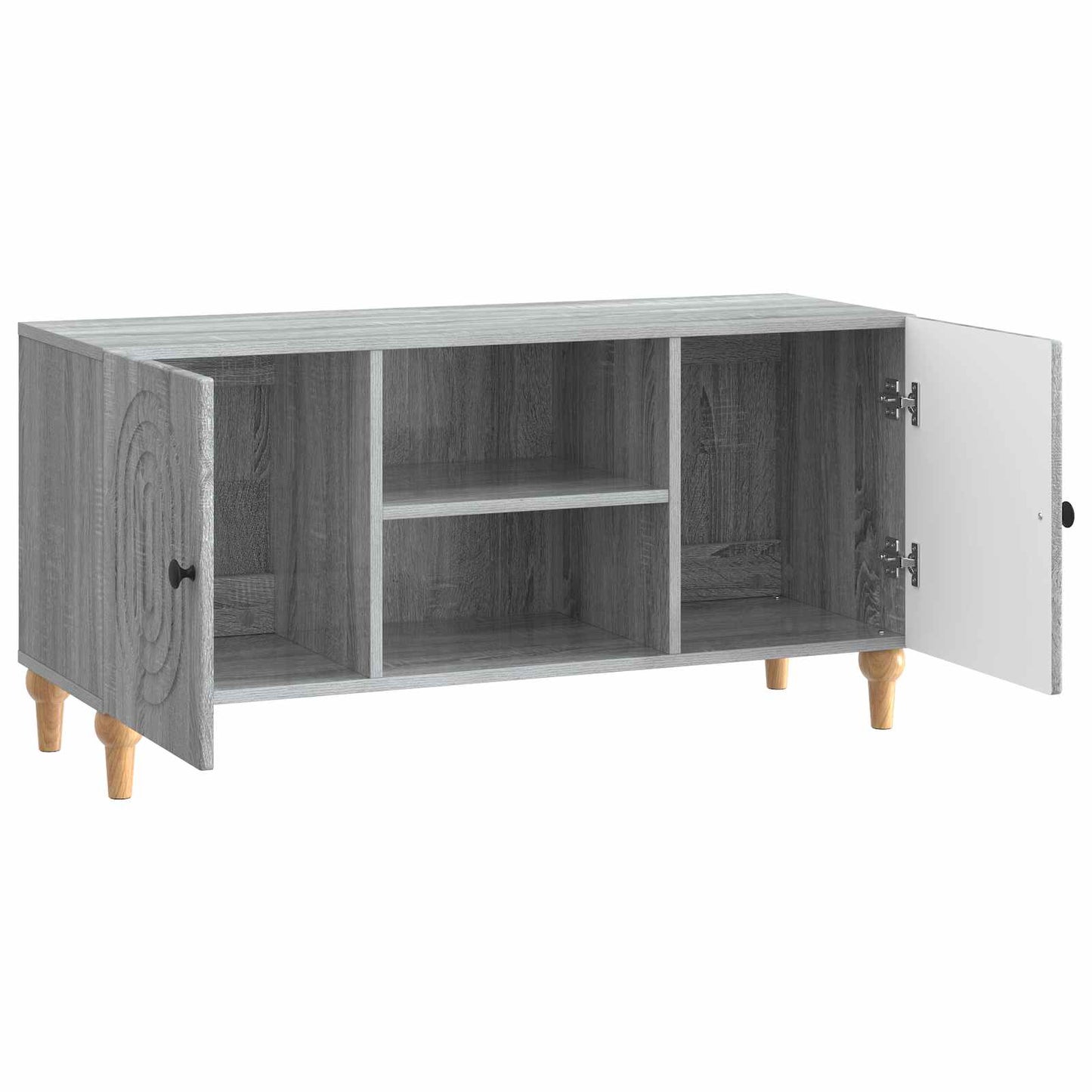 TV-kast Grijs sonoma 102 x 34,5 x 50 cm Bewerkt hout is nu te koop bij PeponiXL, paradijselijk wonen!