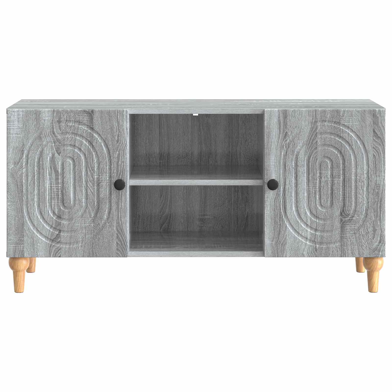 TV-kast Grijs sonoma 102 x 34,5 x 50 cm Bewerkt hout is nu te koop bij PeponiXL, paradijselijk wonen!