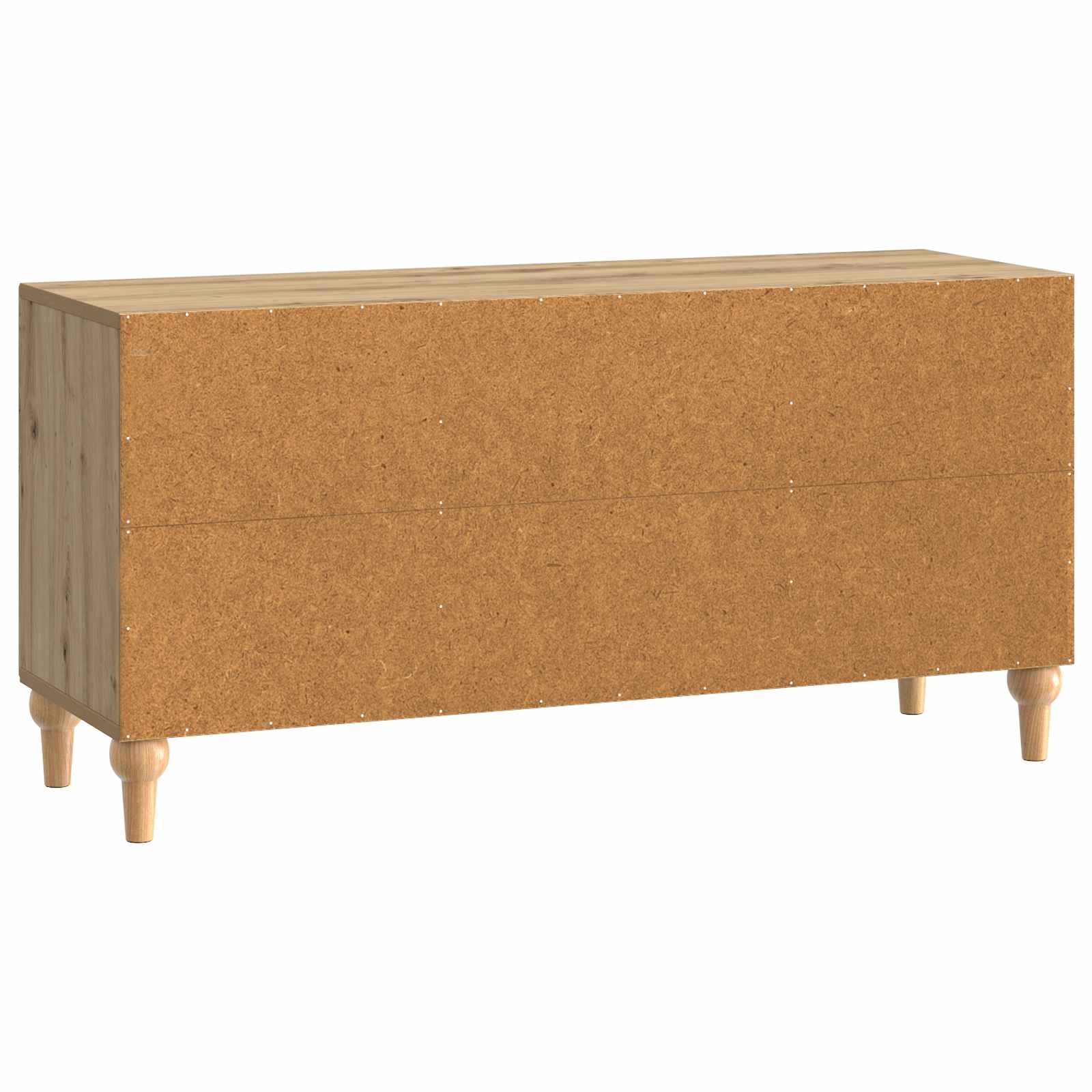 TV-kast Artisanaal eiken 102 x 34,5 x 50 cm Bewerkt hout is nu te koop bij PeponiXL, paradijselijk wonen!