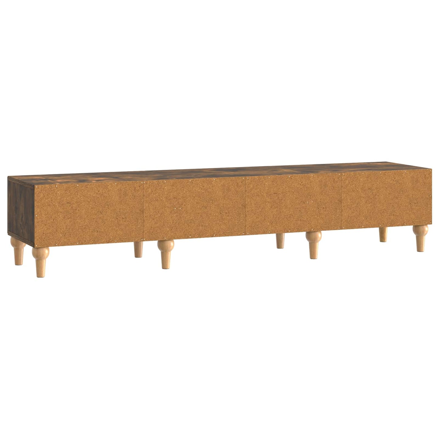 TV-kast met lade Gerookt eiken 147 x 34,5 x 30 cm Bewerkt hout is nu te koop bij PeponiXL, paradijselijk wonen!