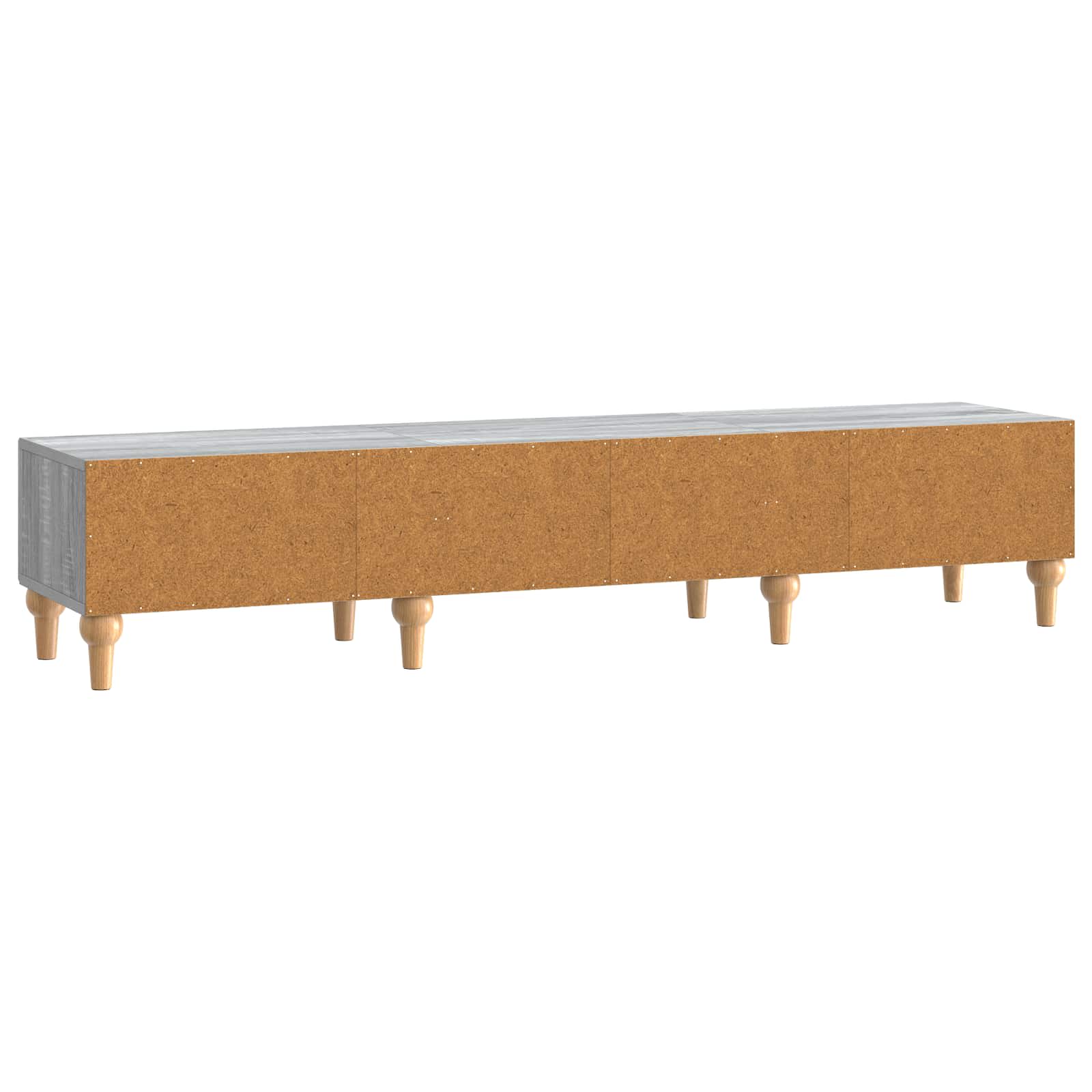TV-kast met lade Grijs sonoma 147 x 34,5 x 30 cm Bewerkt hout is nu te koop bij PeponiXL, paradijselijk wonen!