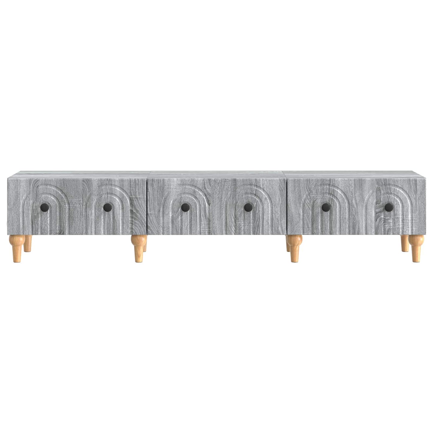 TV-kast met lade Grijs sonoma 147 x 34,5 x 30 cm Bewerkt hout is nu te koop bij PeponiXL, paradijselijk wonen!
