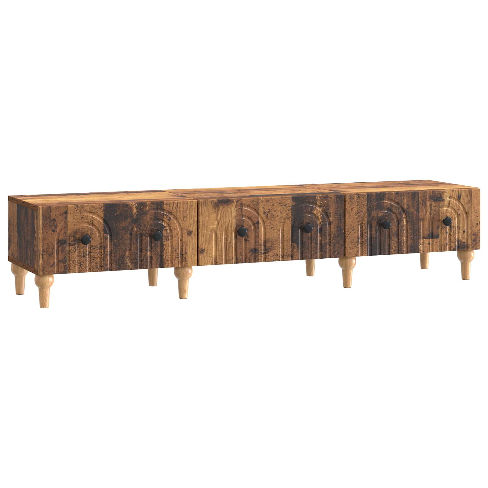 TV-kast met lade Oud hout 147 x 34,5 x 30 cm Bewerkt hout is nu te koop bij PeponiXL, paradijselijk wonen!
