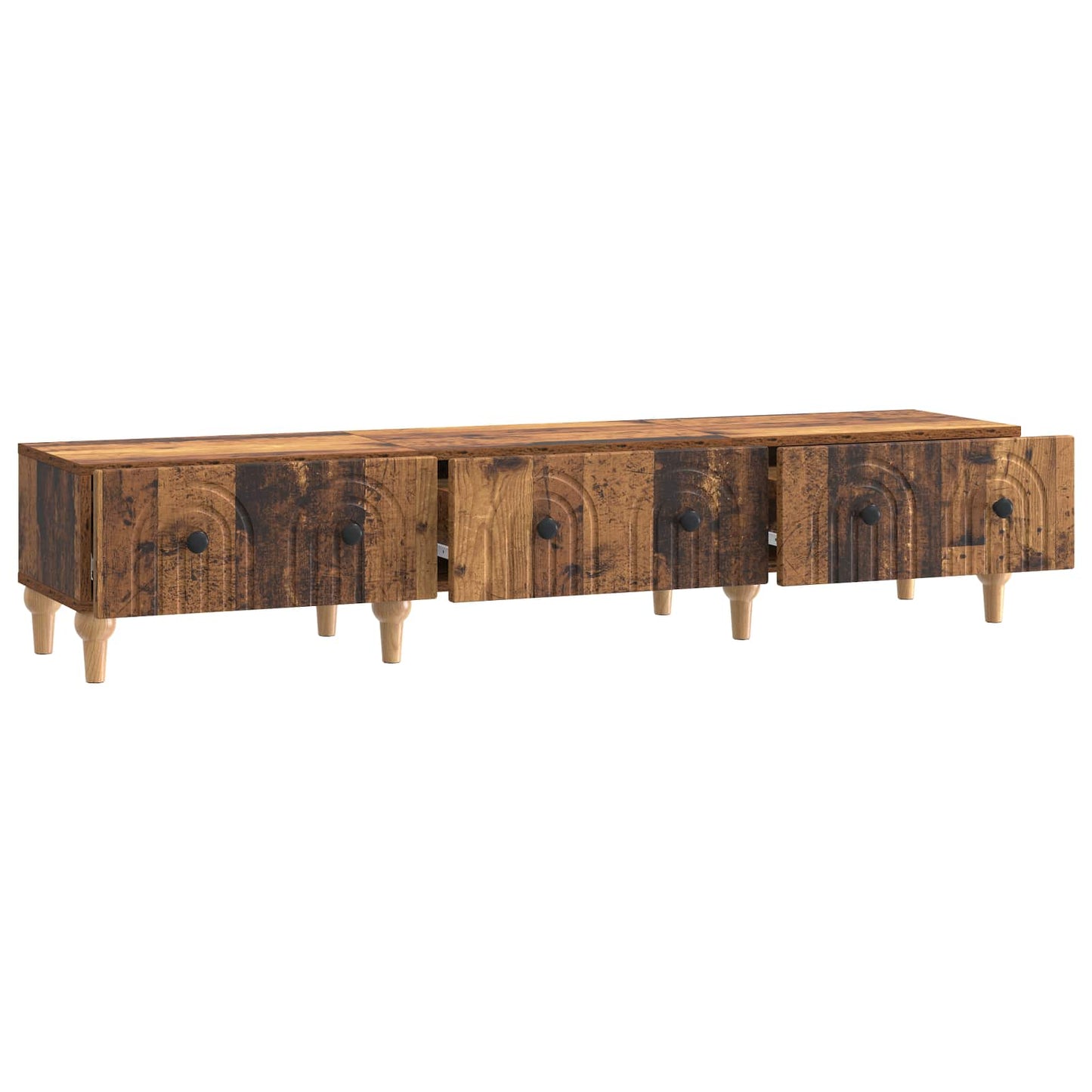 TV-kast met lade Oud hout 147 x 34,5 x 30 cm Bewerkt hout is nu te koop bij PeponiXL, paradijselijk wonen!