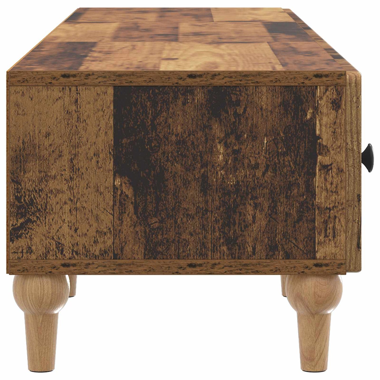 TV-kast met lade Oud hout 147 x 34,5 x 30 cm Bewerkt hout is nu te koop bij PeponiXL, paradijselijk wonen!