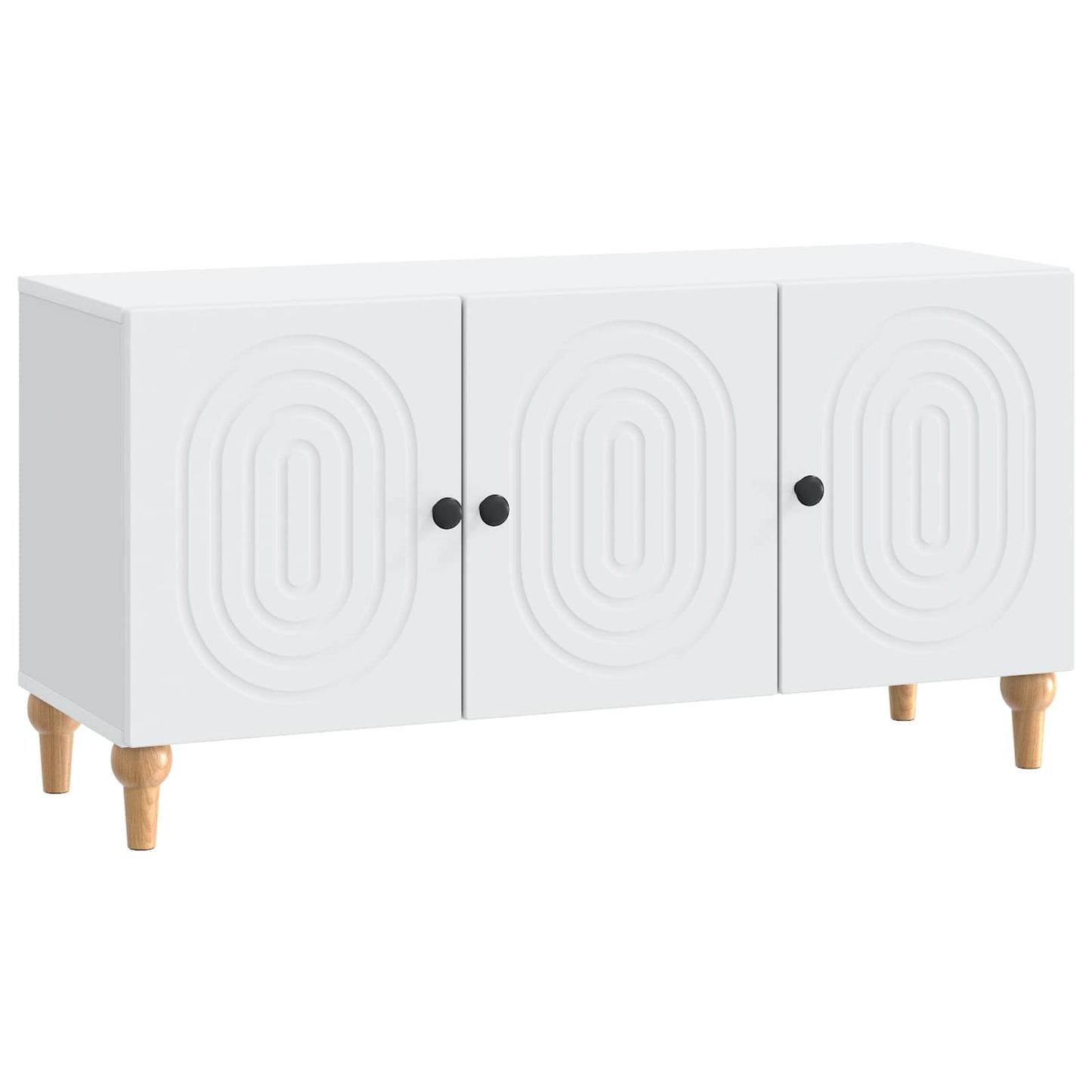 TV-kast Wit 99 x 34,5 x 50 cm Bewerkt hout is nu te koop bij PeponiXL, paradijselijk wonen!