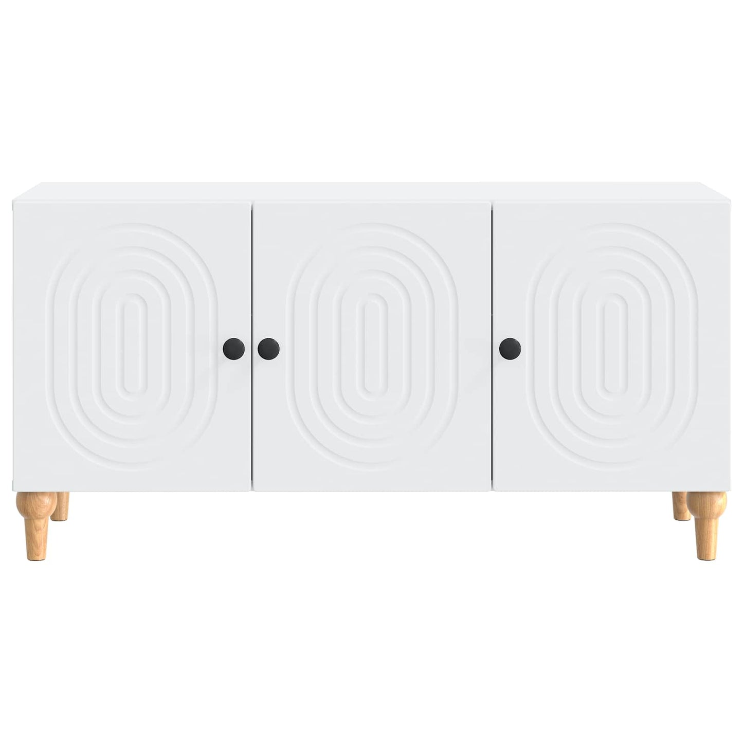 TV-kast Wit 99 x 34,5 x 50 cm Bewerkt hout is nu te koop bij PeponiXL, paradijselijk wonen!